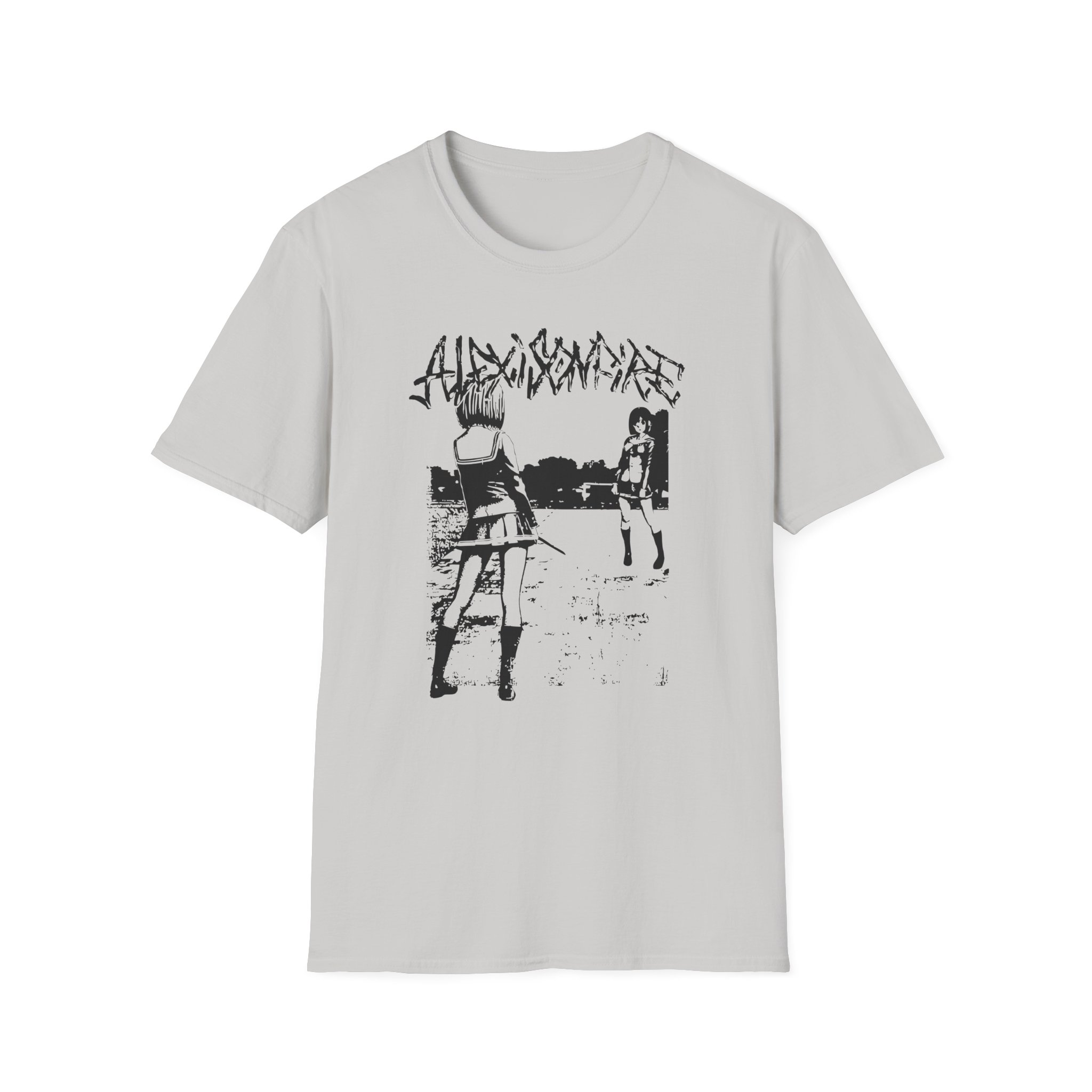 Alexisonfire Anime Knife Fight Unisex Softstyle T-Shirt