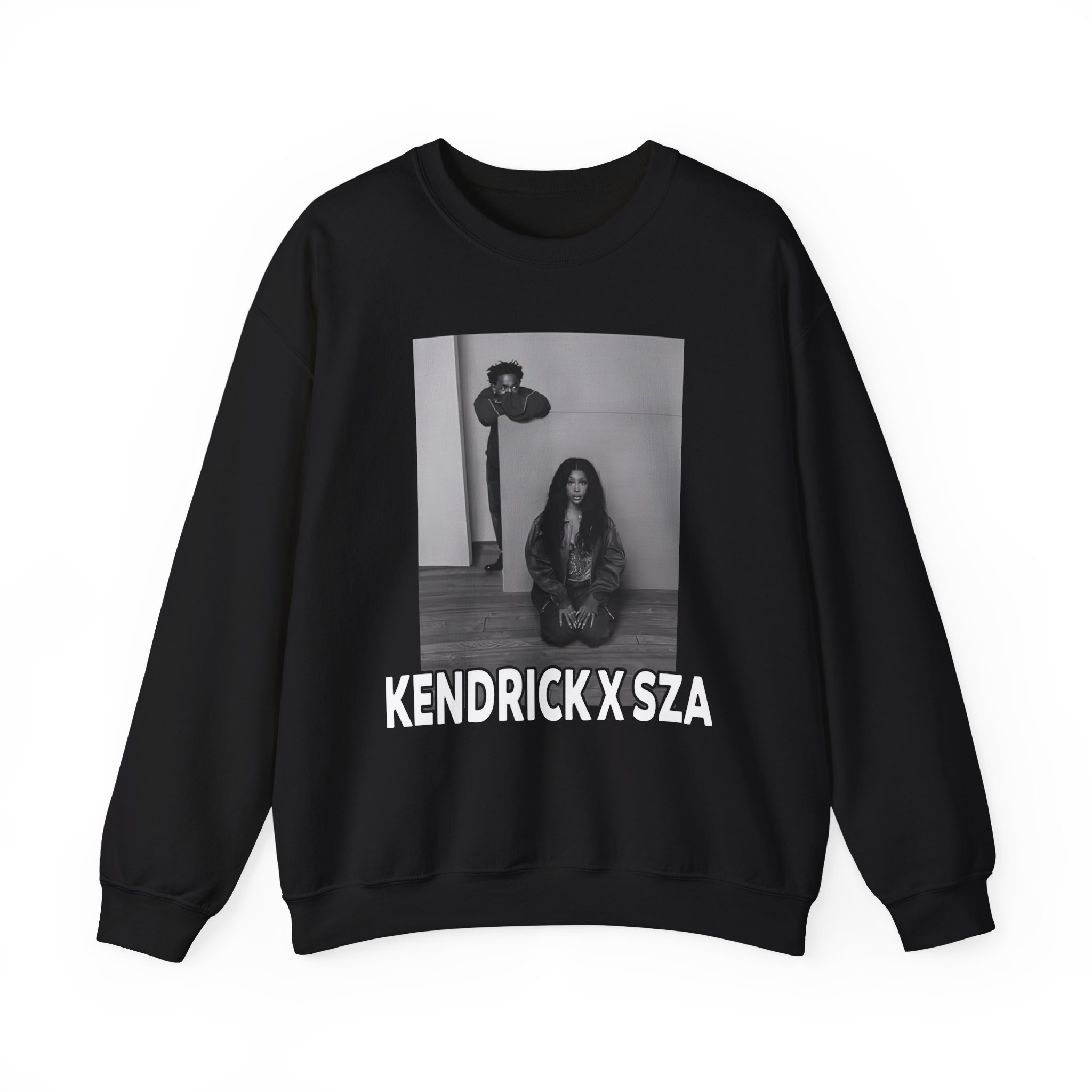 Kendrick Lamar Sza 2025 Tour Unisex Heavy Blendâ„¢ Crewneck Sweatshirt