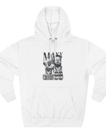 Maxx Crosby Vintage Three-Panel Fleece Hoodie
