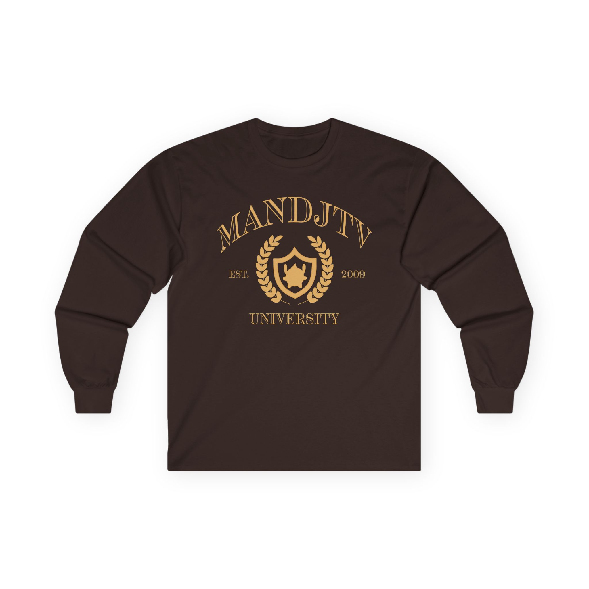 Mandjtv University Unisex Ultra Cotton Long Sleeve Tee