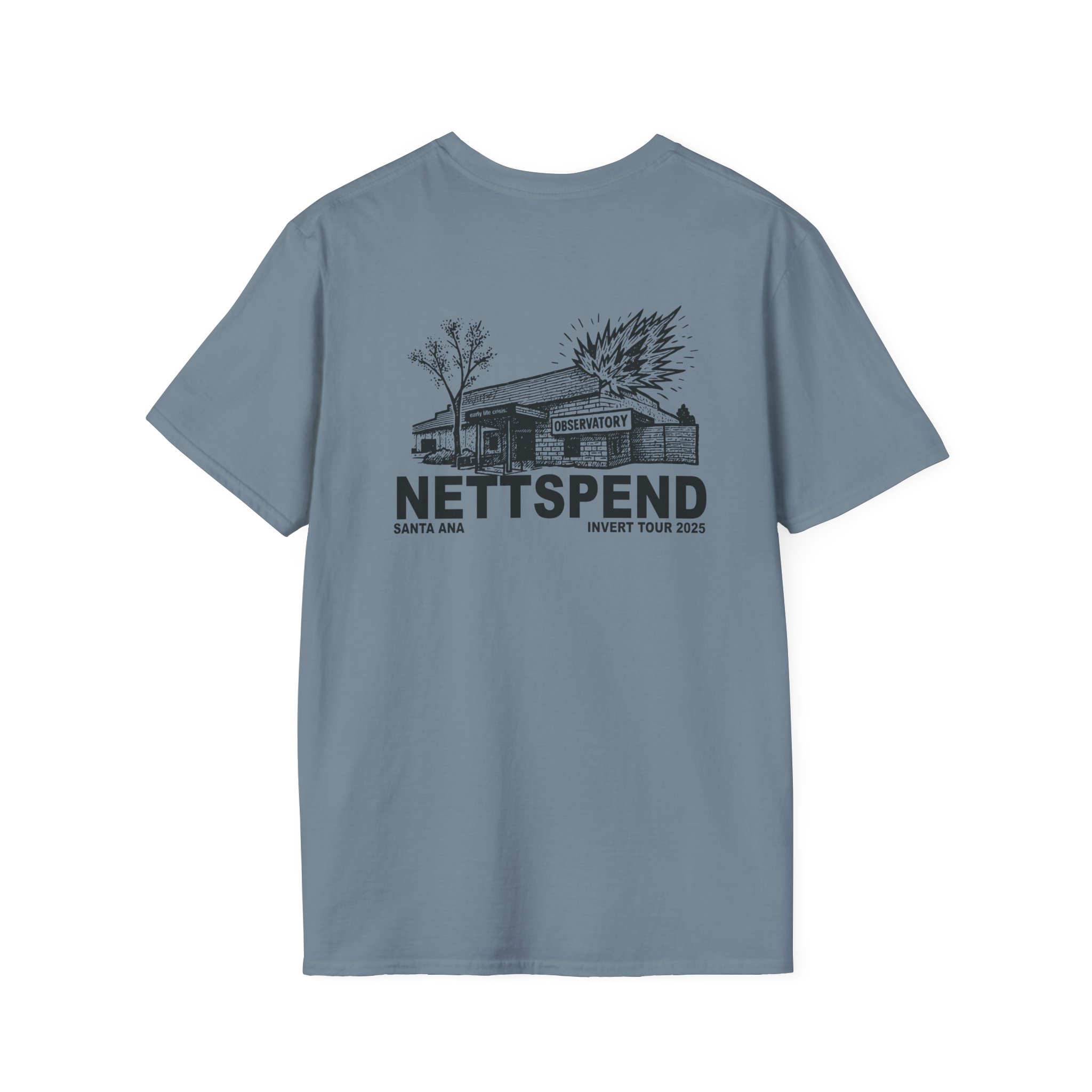 Nettspend Santa Ana Unisex Softstyle T-Shirt