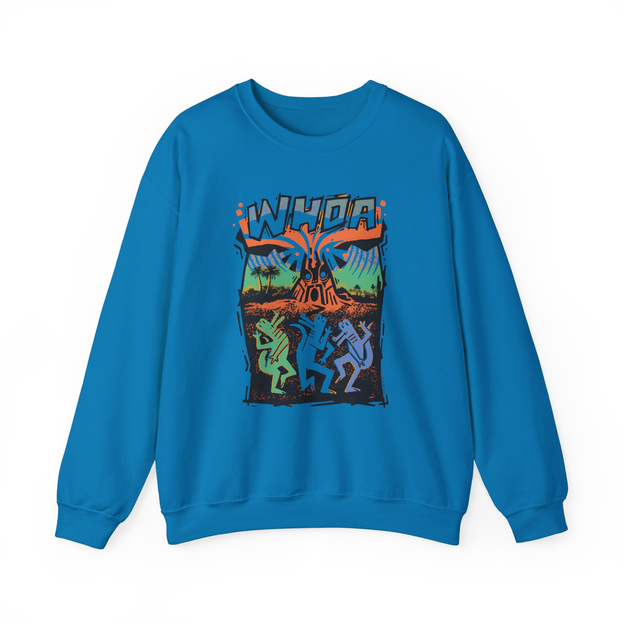 Grounded Max Dino Unisex Heavy Blendâ„¢ Crewneck Sweatshirt