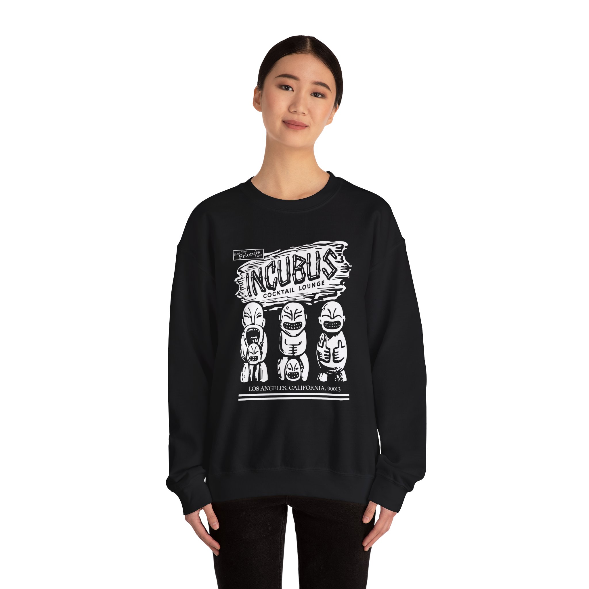 Incubus Cocktail Lounge Unisex Heavy Blendâ„¢ Crewneck Sweatshirt
