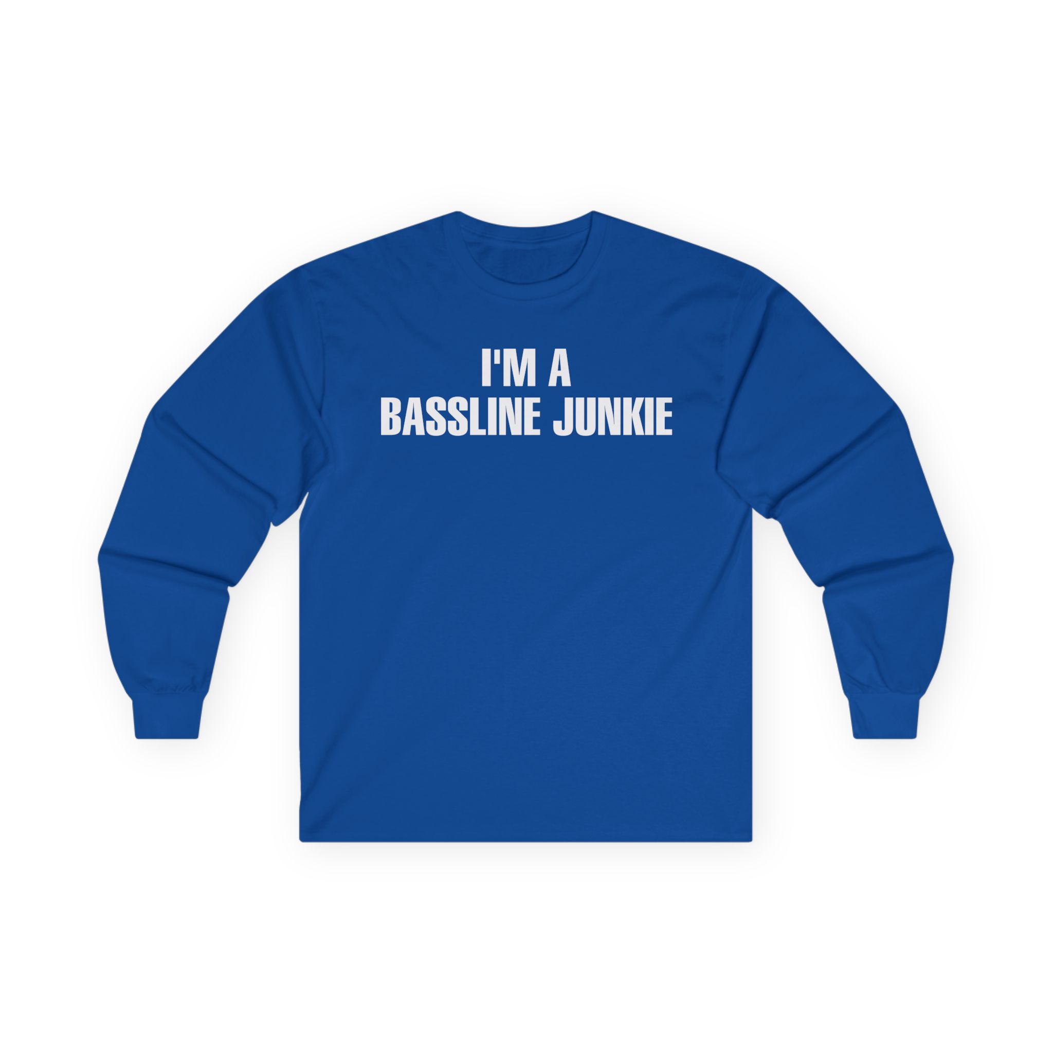 Dizzee Rascal I'm a Bassline Junkie Unisex Ultra Cotton Long Sleeve Tee