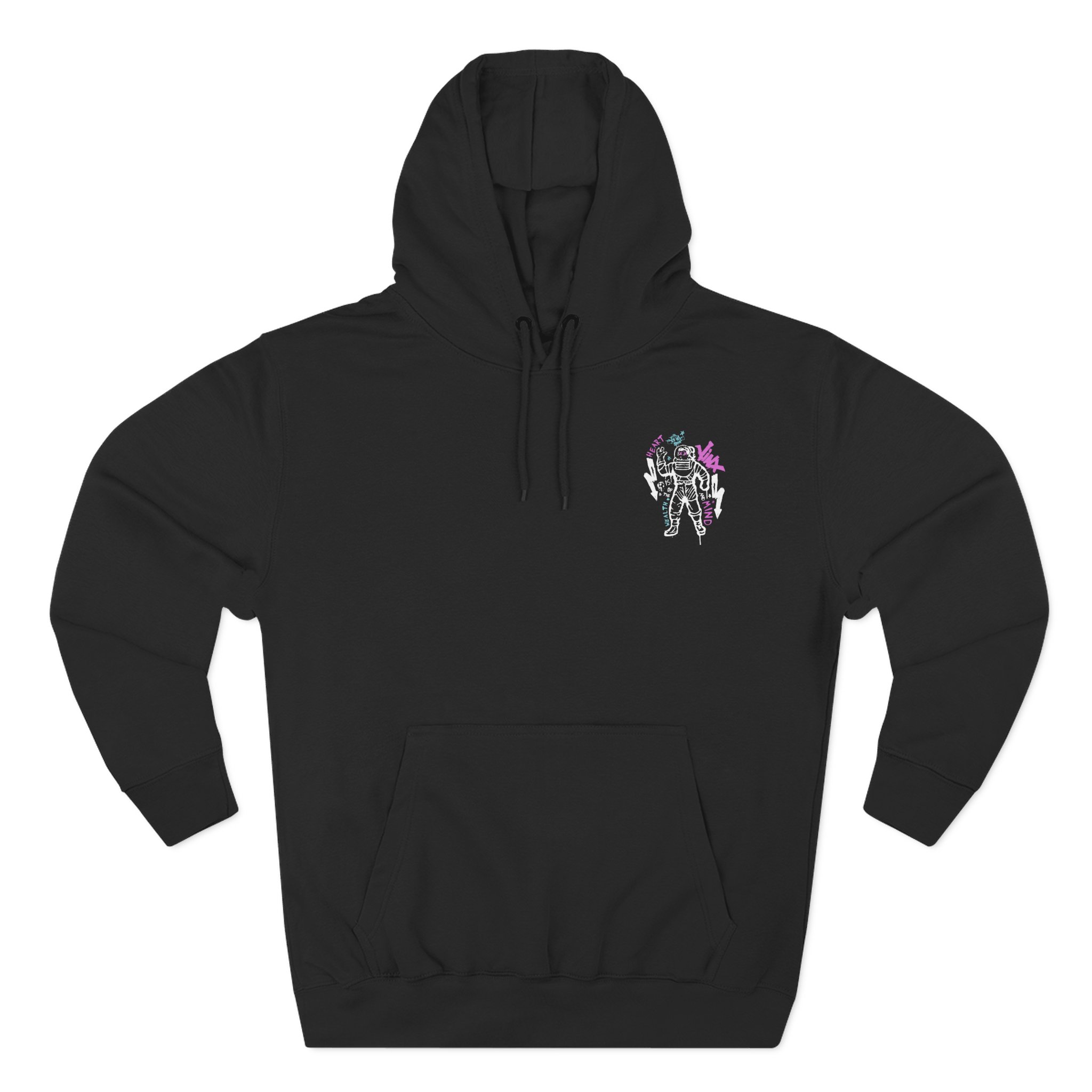 Jinx Arcane Three-Panel Fleece Hoodie