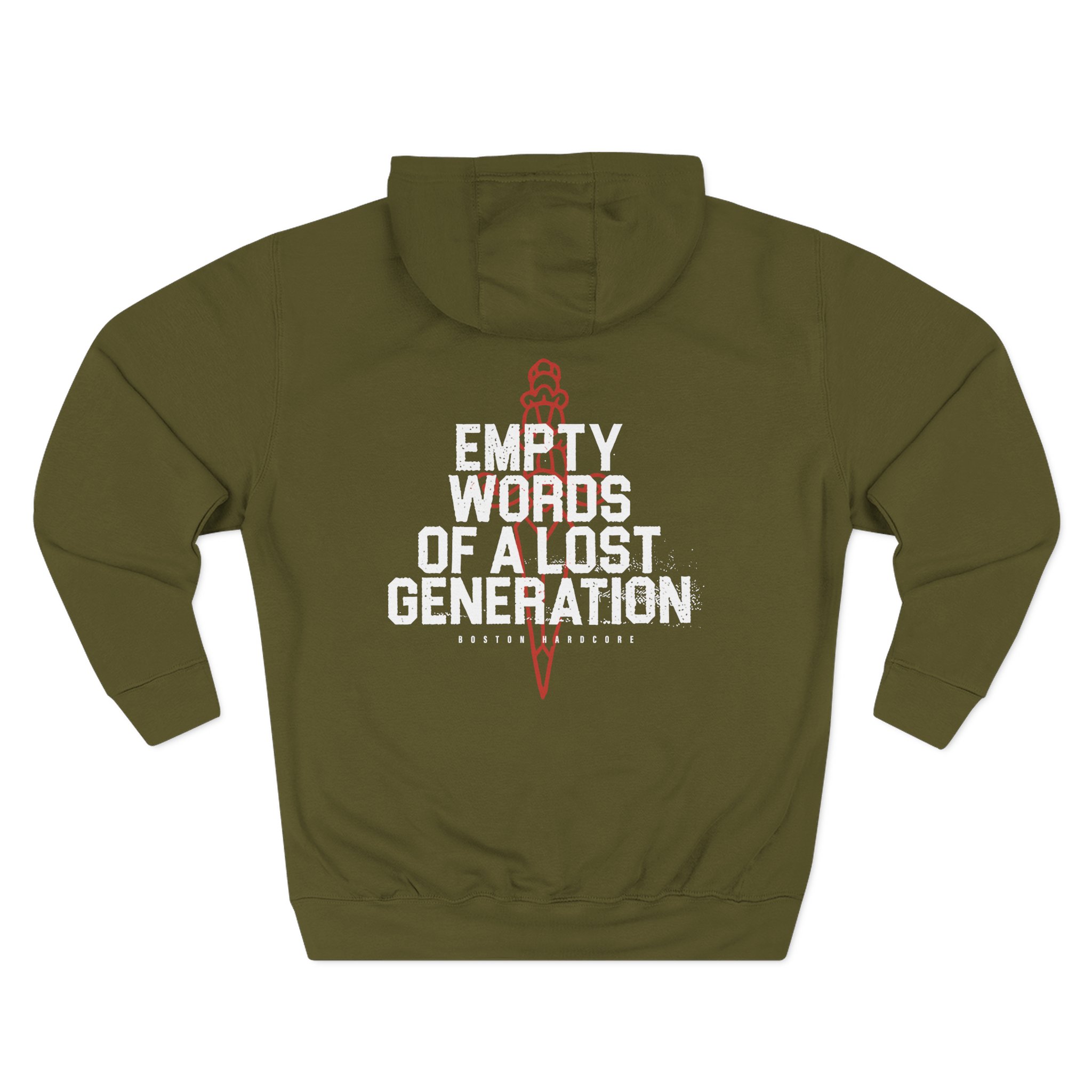 Death Before Dishonor Lost Generation Three-Panel Fleece Hoodie