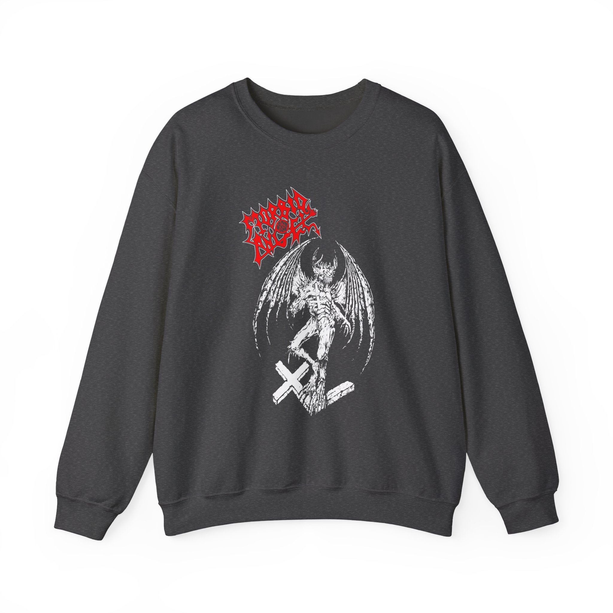 Morbid Angel Your God is Dead Unisex Heavy Blendâ„¢ Crewneck Sweatshirt