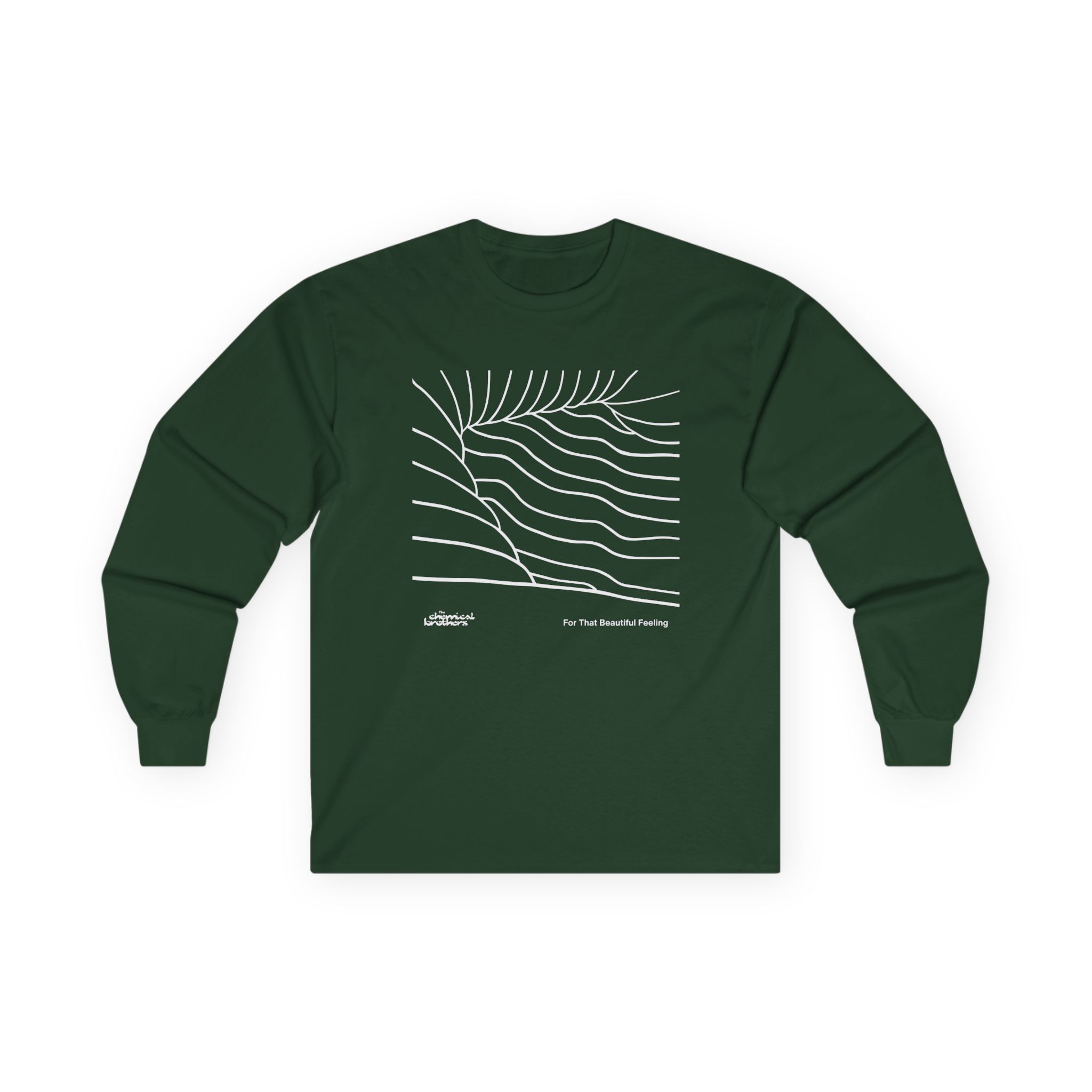 The Chemical Brothers for That Beautiful Feeling Outline Unisex Ultra Cotton Long Sleeve Tee
