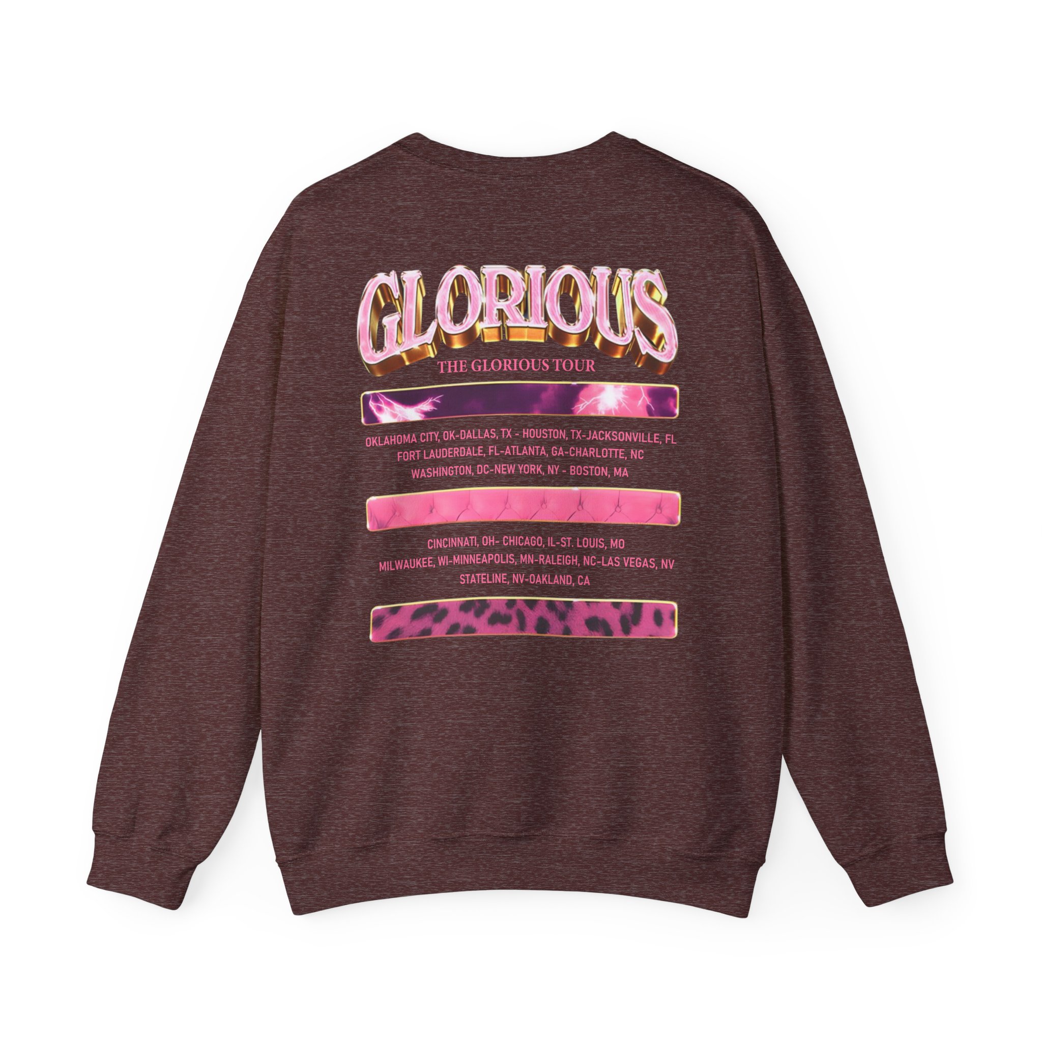 Glorilla Glorious Tour From Memphis Unisex Heavy Blendâ„¢ Crewneck Sweatshirt