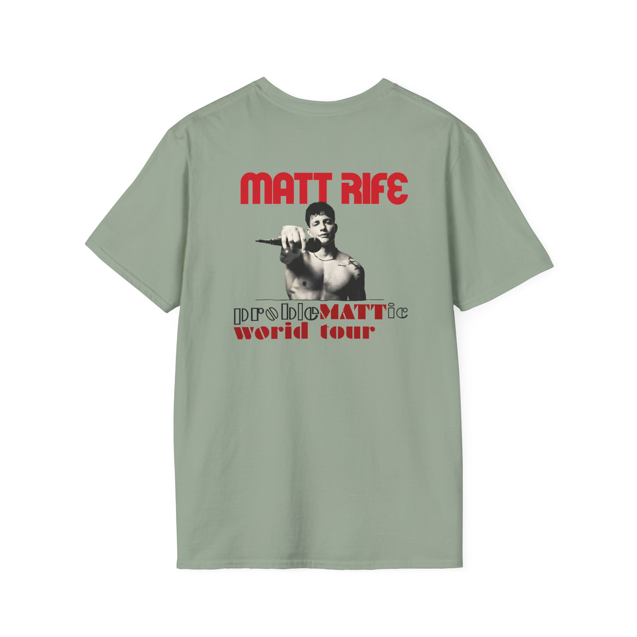 Matt Rife Problemattic Tour Pic Unisex Softstyle T-Shirt