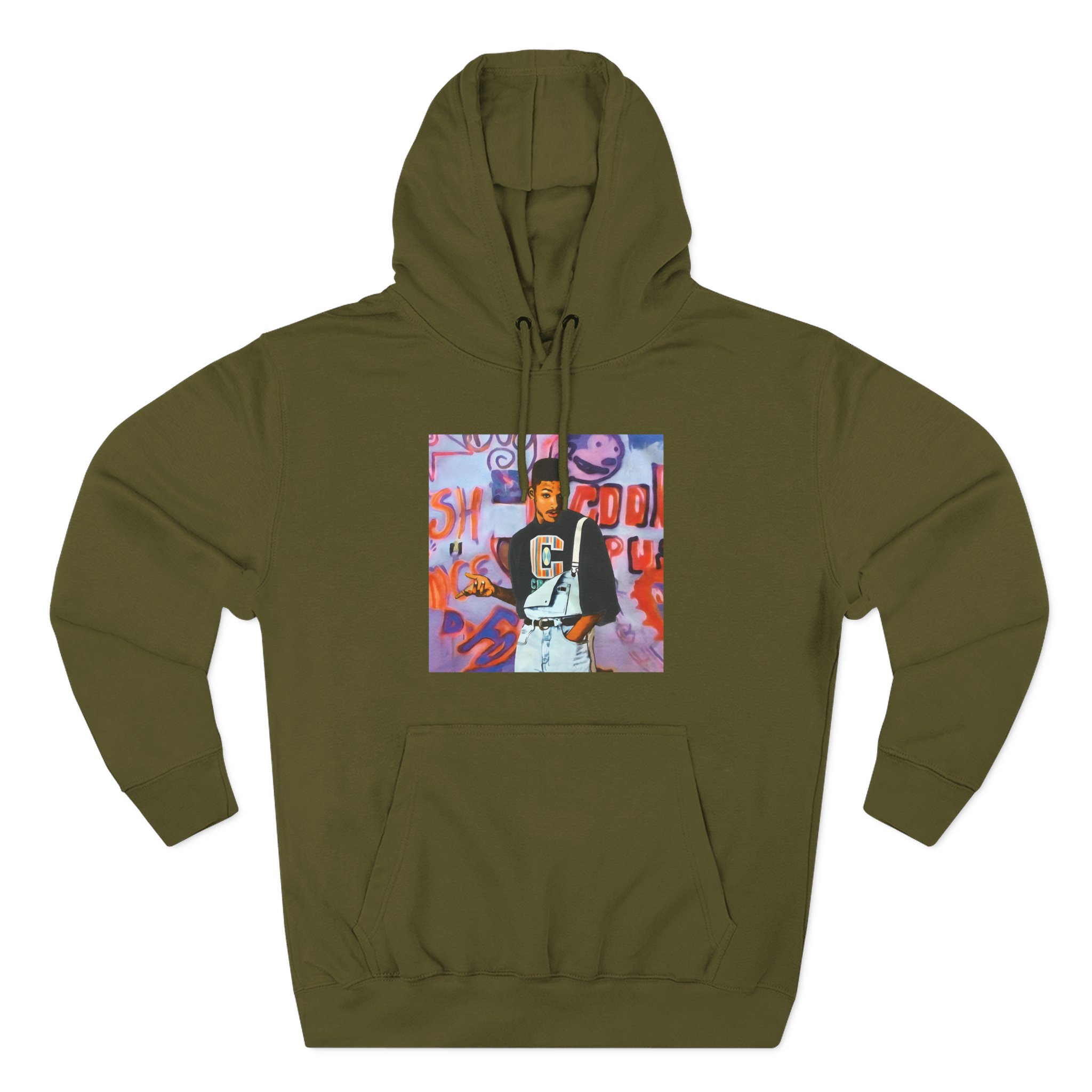 Will Smith Three-Panel Fleece Hoodie