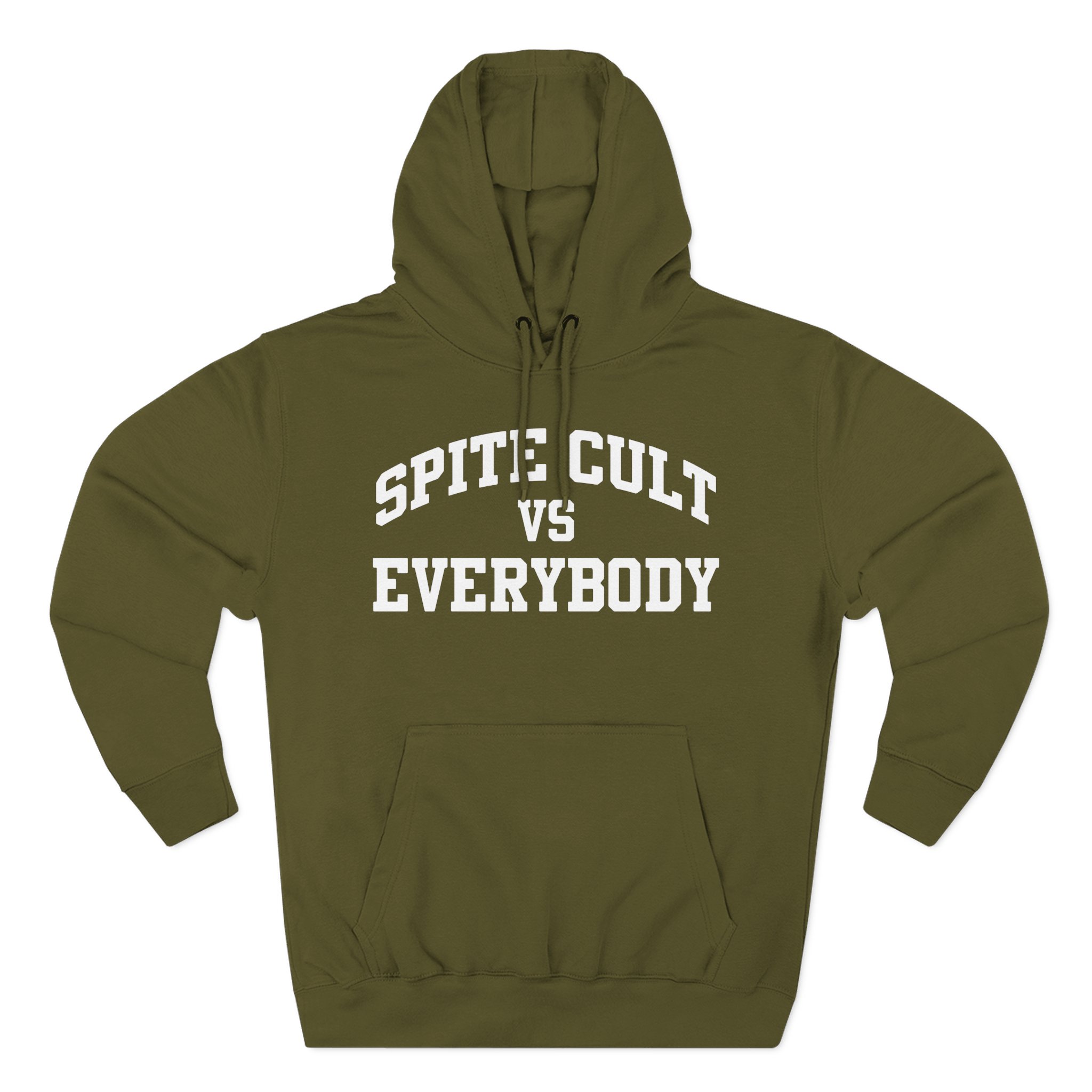 Spite Sc vs Everybody Three-Panel Fleece Hoodie