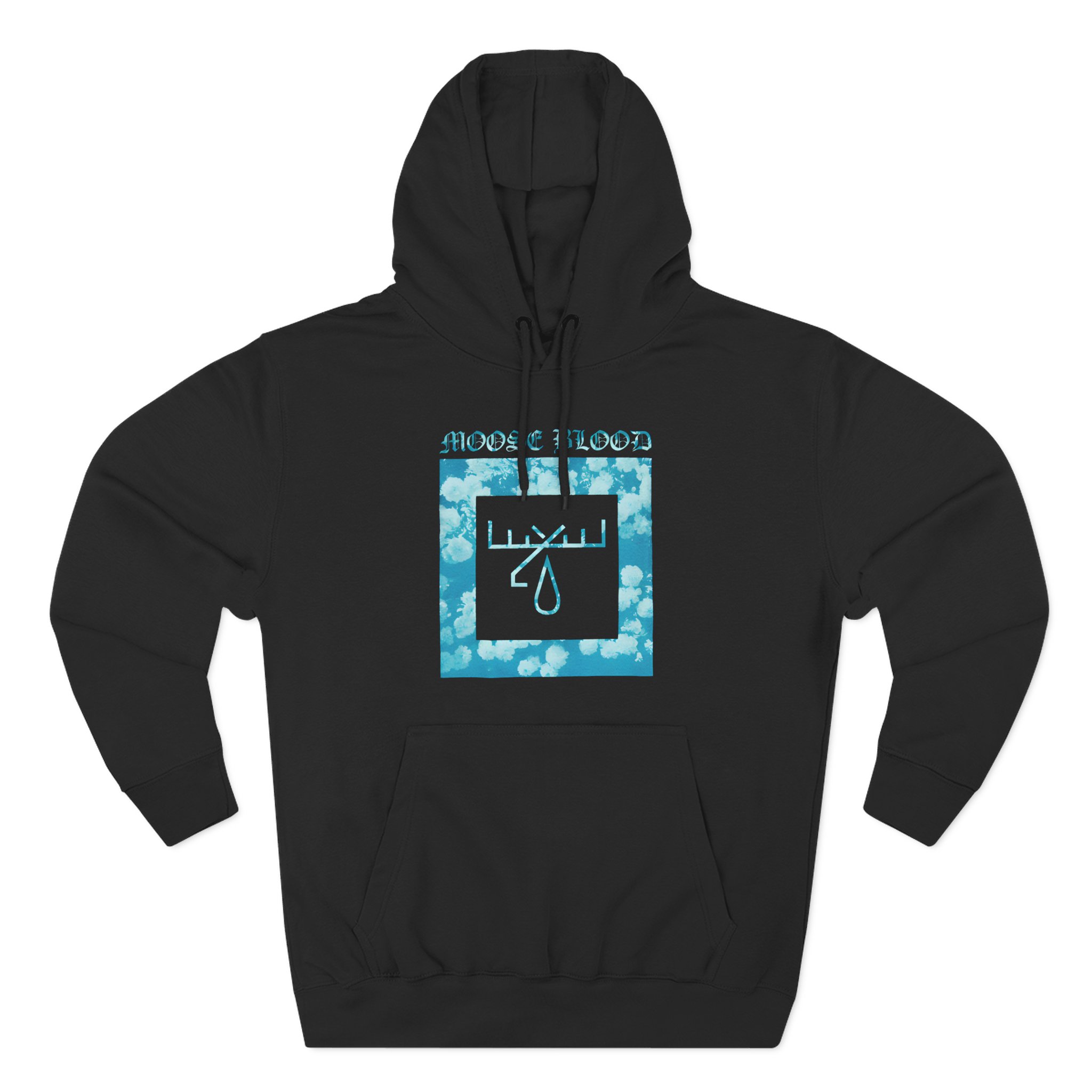 Moose Blood Garden Three-Panel Fleece Hoodie