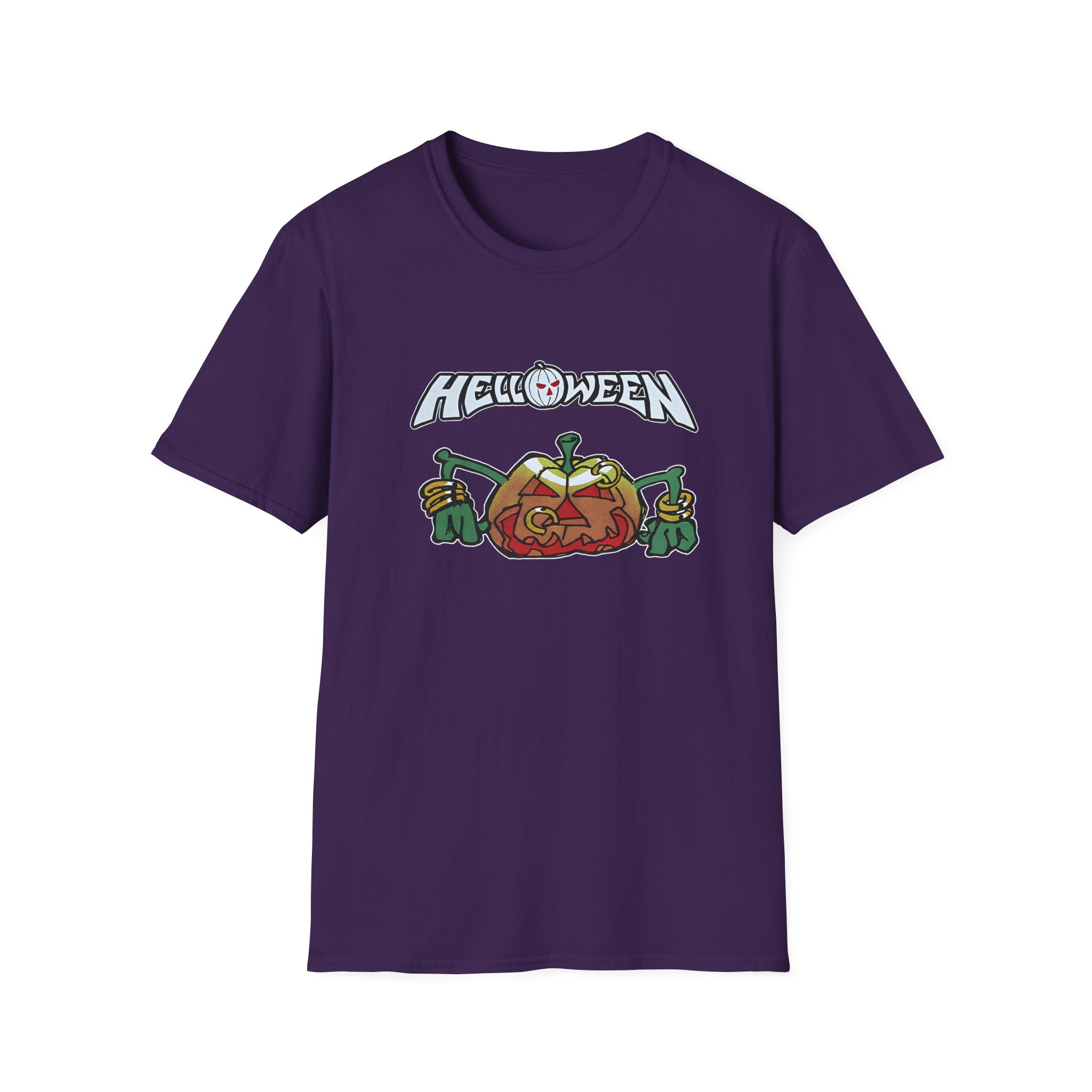 Helloween Rings Pumpkin Unisex Softstyle T-Shirt