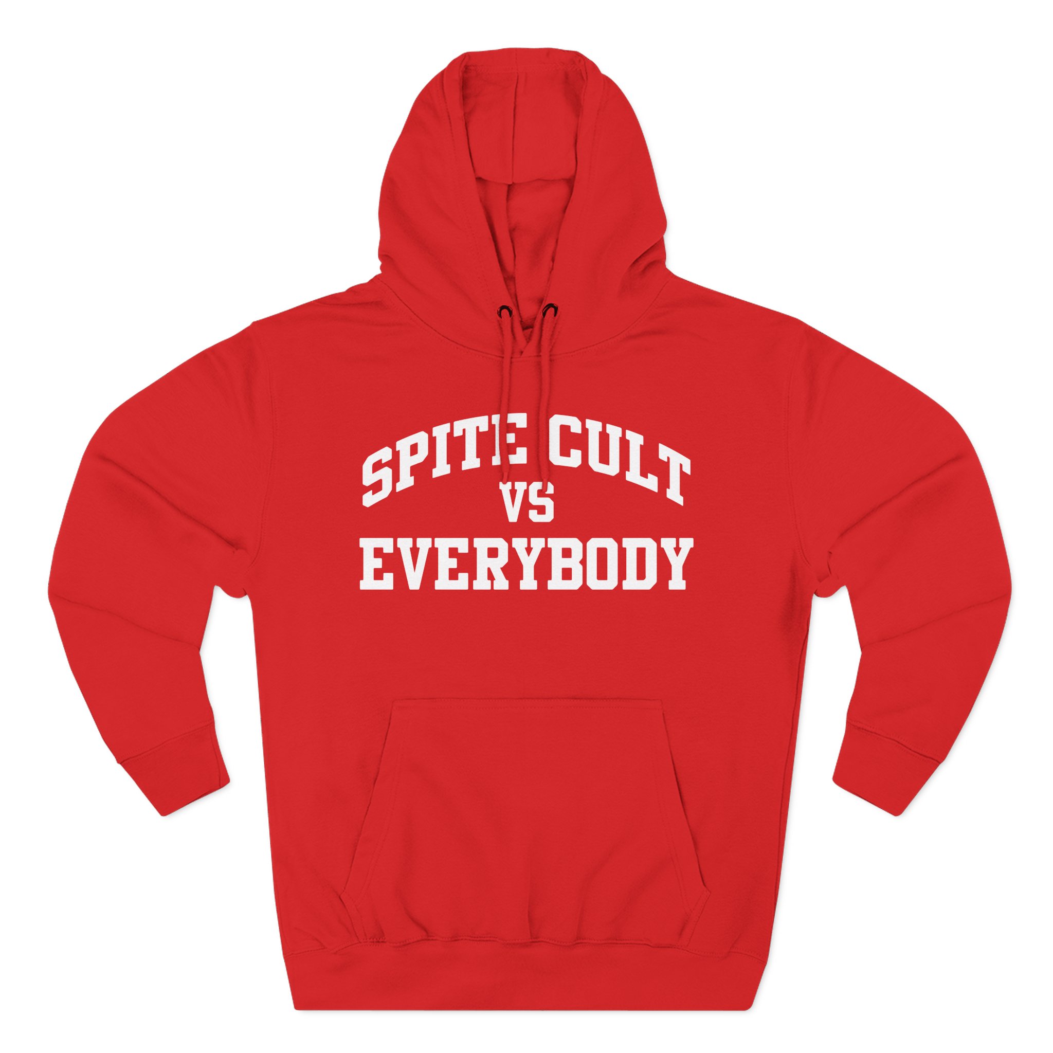 Spite Sc vs Everybody Three-Panel Fleece Hoodie