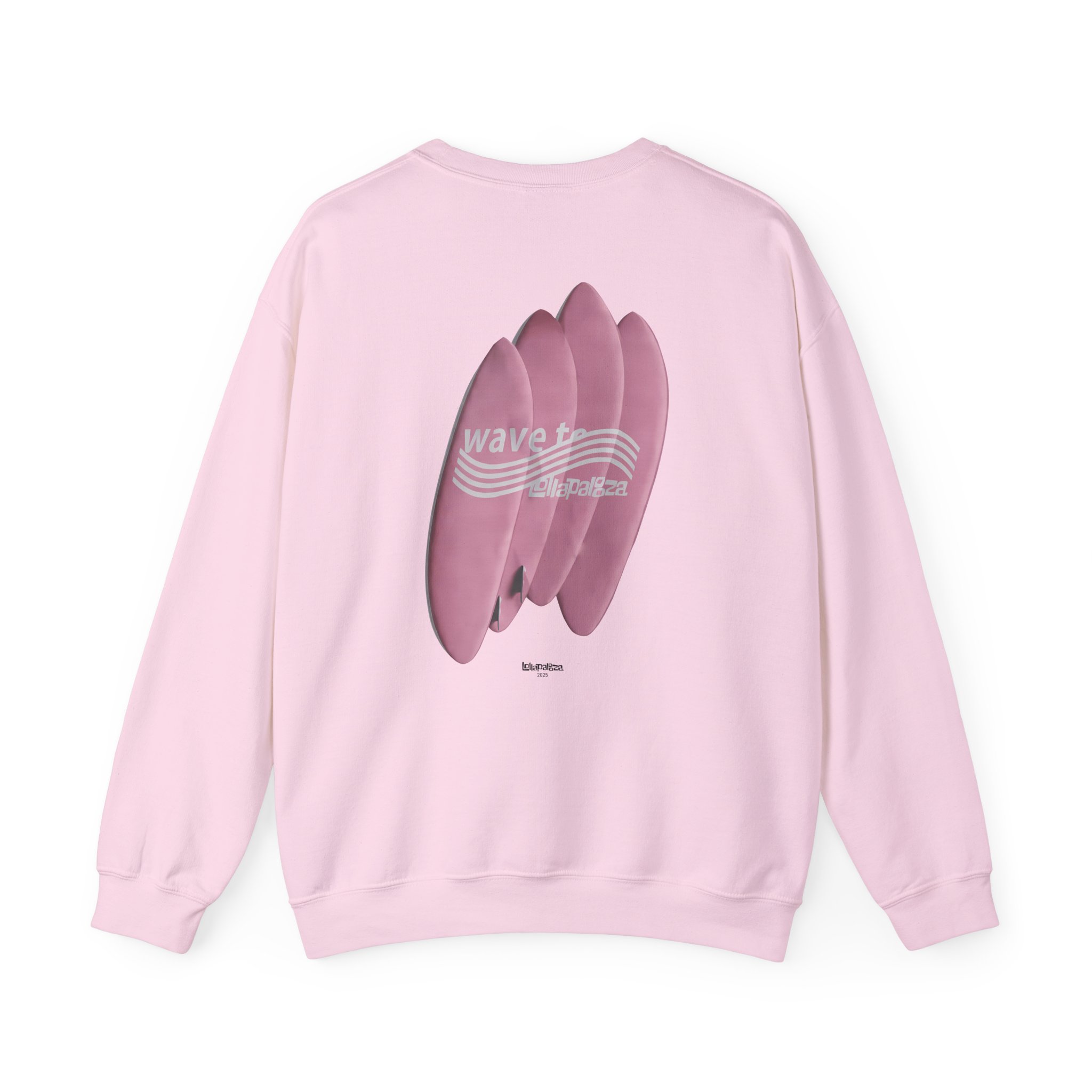 Wave to Earth Lollapolooza Unisex Heavy Blendâ„¢ Crewneck Sweatshirt