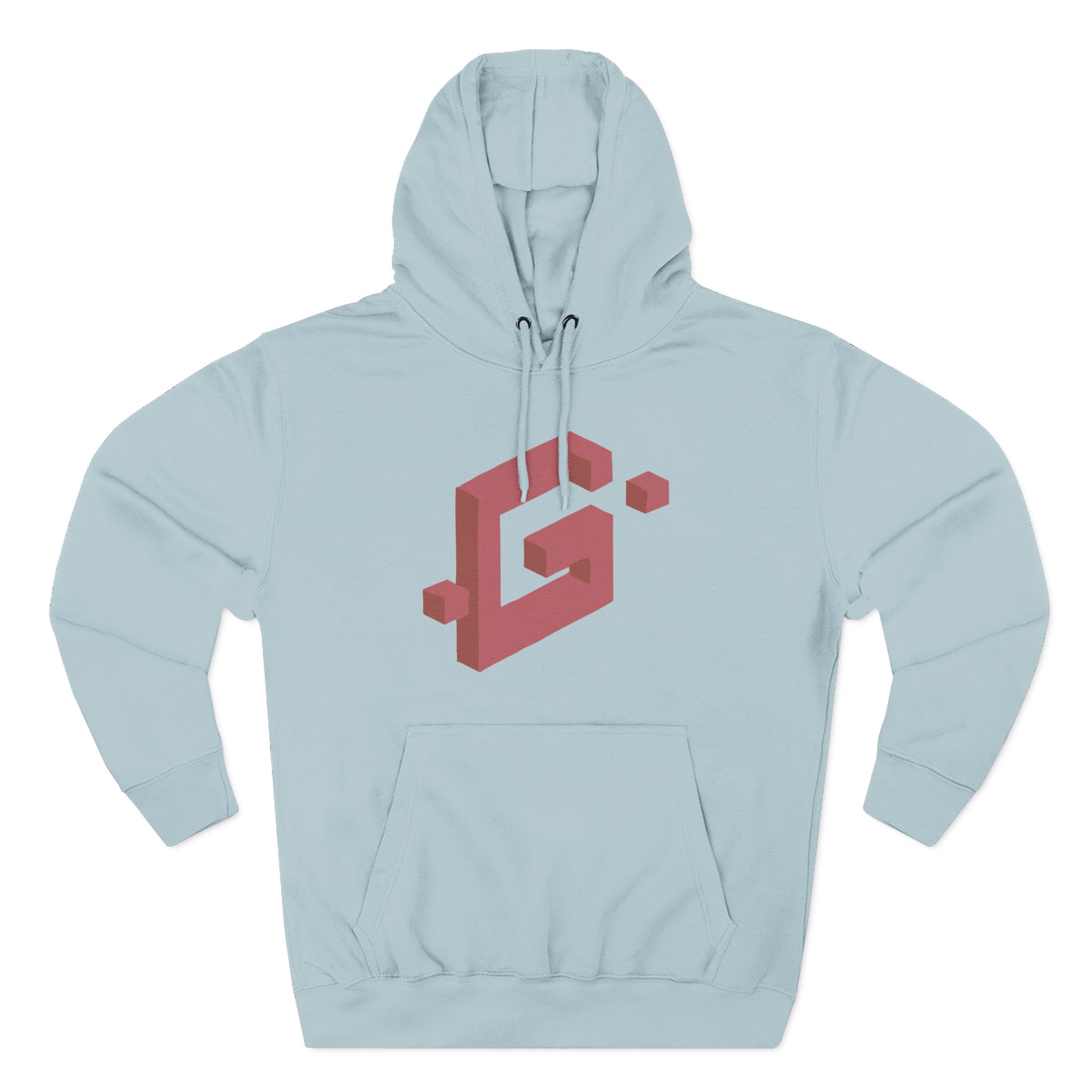 Grian Three-Panel Fleece Hoodie