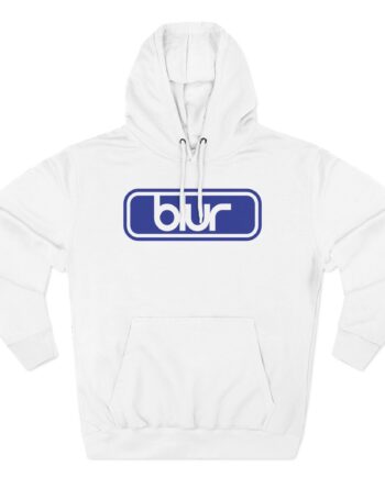 Blur Three-Panel Fleece Hoodie