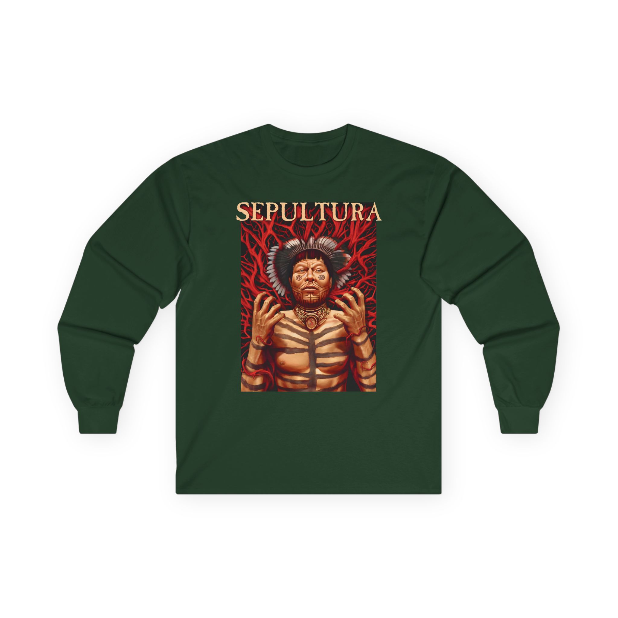 Sepultura Roots Unisex Ultra Cotton Long Sleeve Tee