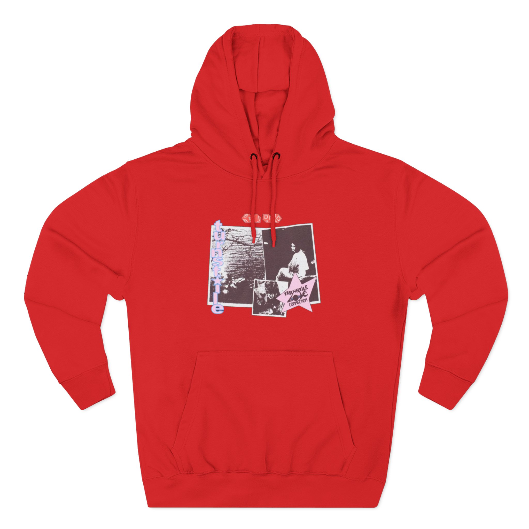 Turnstile Three-Panel Fleece Hoodie