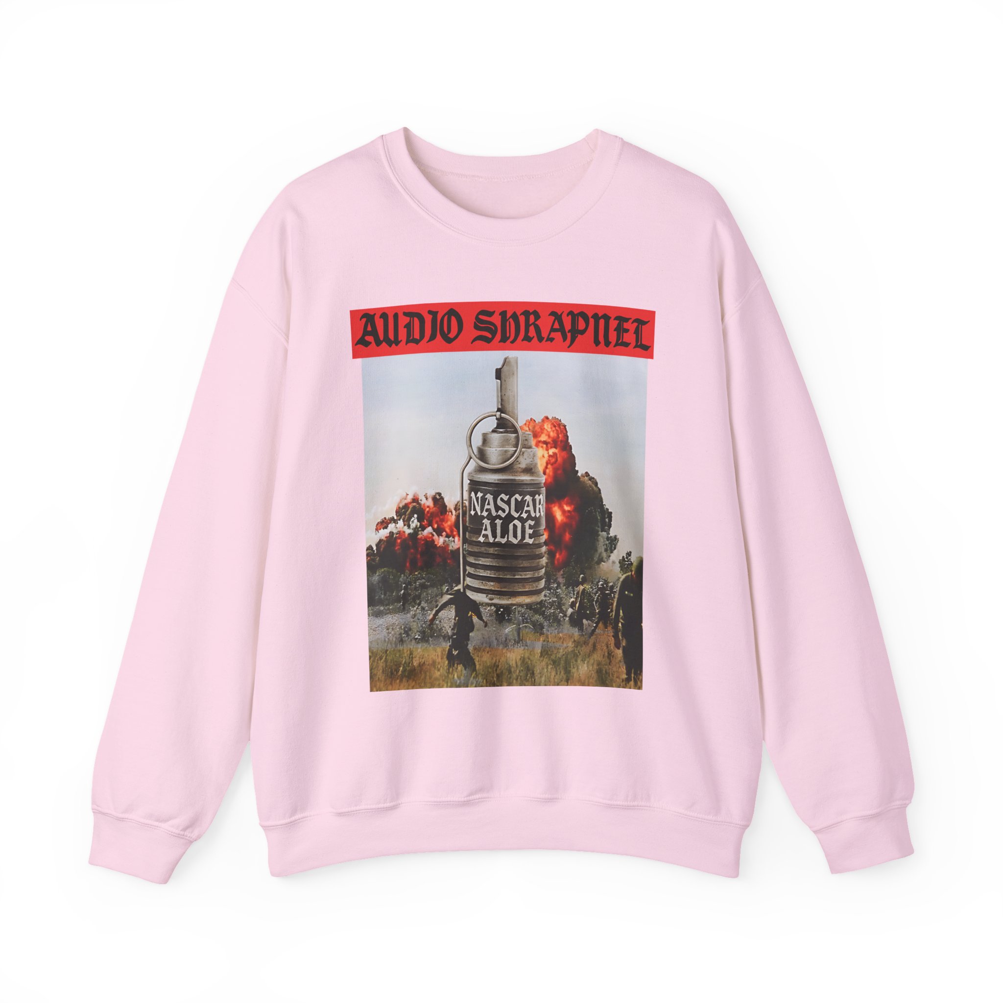 Nascar Aloe Grenade Unisex Heavy Blendâ„¢ Crewneck Sweatshirt