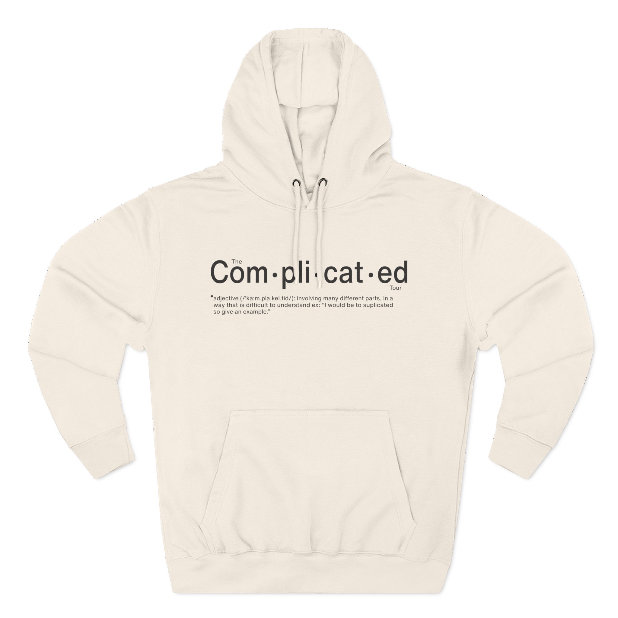 Joshua Bassett Complicated Definition Three-Panel Fleece Hoodie