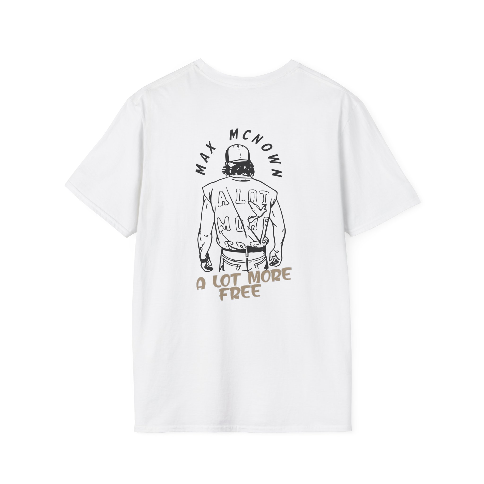 Max Mcnown Illustrated Sketch Unisex Softstyle T-Shirt