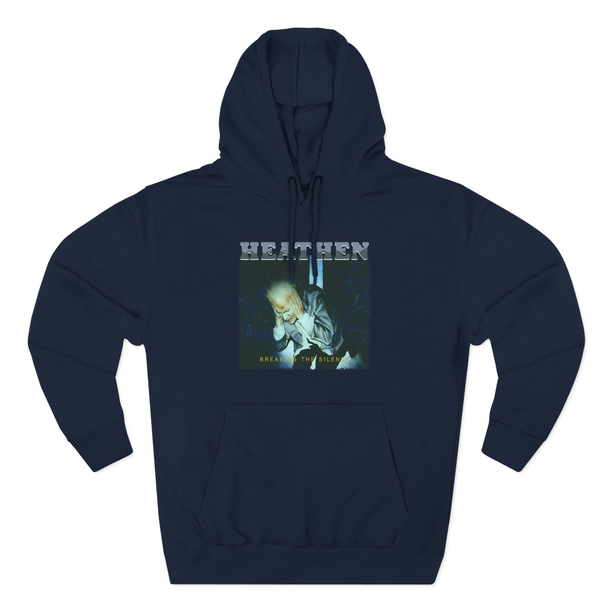 Heathen Breaking The Silence Three-Panel Fleece Hoodie