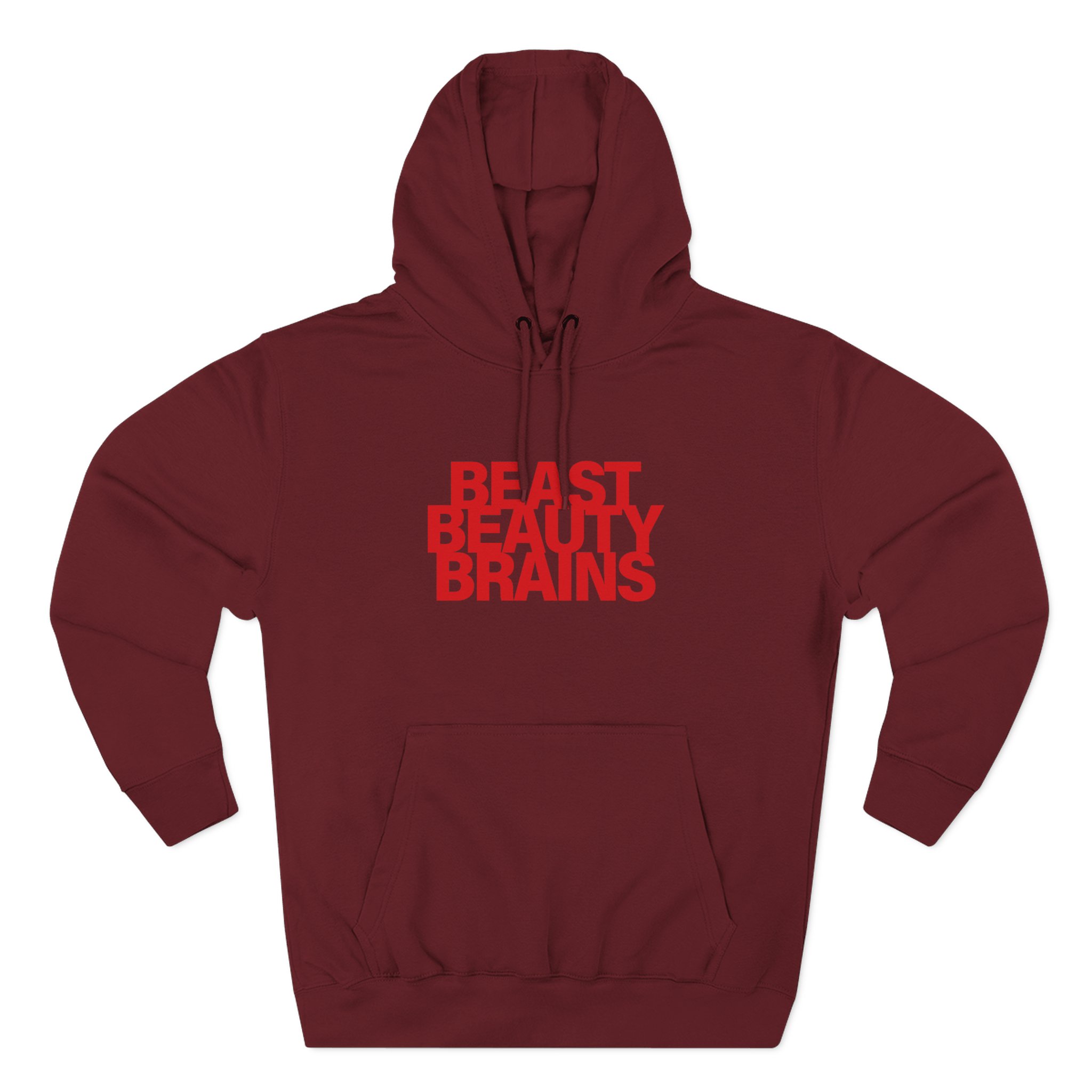 Ilona Maher Beast Beauty Brains Iconic Three-Panel Fleece Hoodie