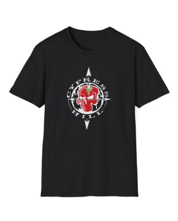 Cypress Hill OG Skull & Compass Unisex Softstyle T-Shirt