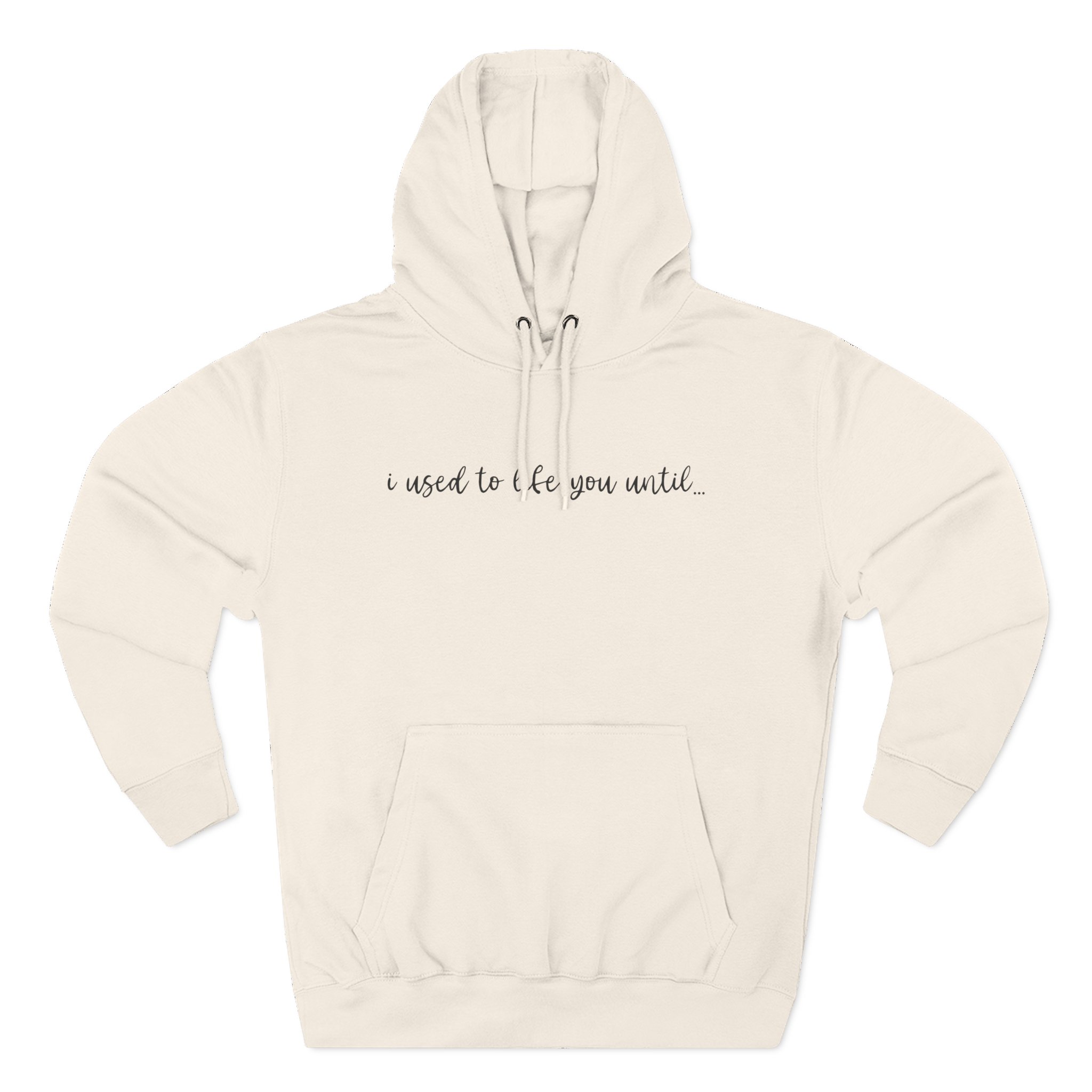 Kat Timpf I Used to Like You Three-Panel Fleece Hoodie