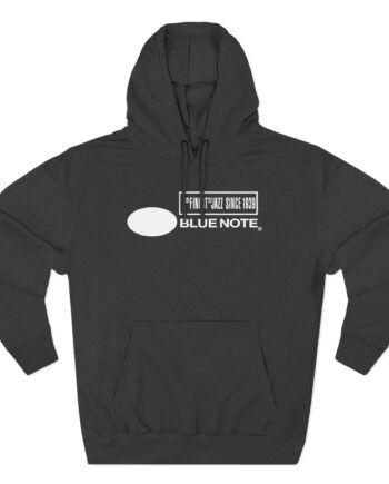 Blue Note Records Three-Panel Fleece Hoodie