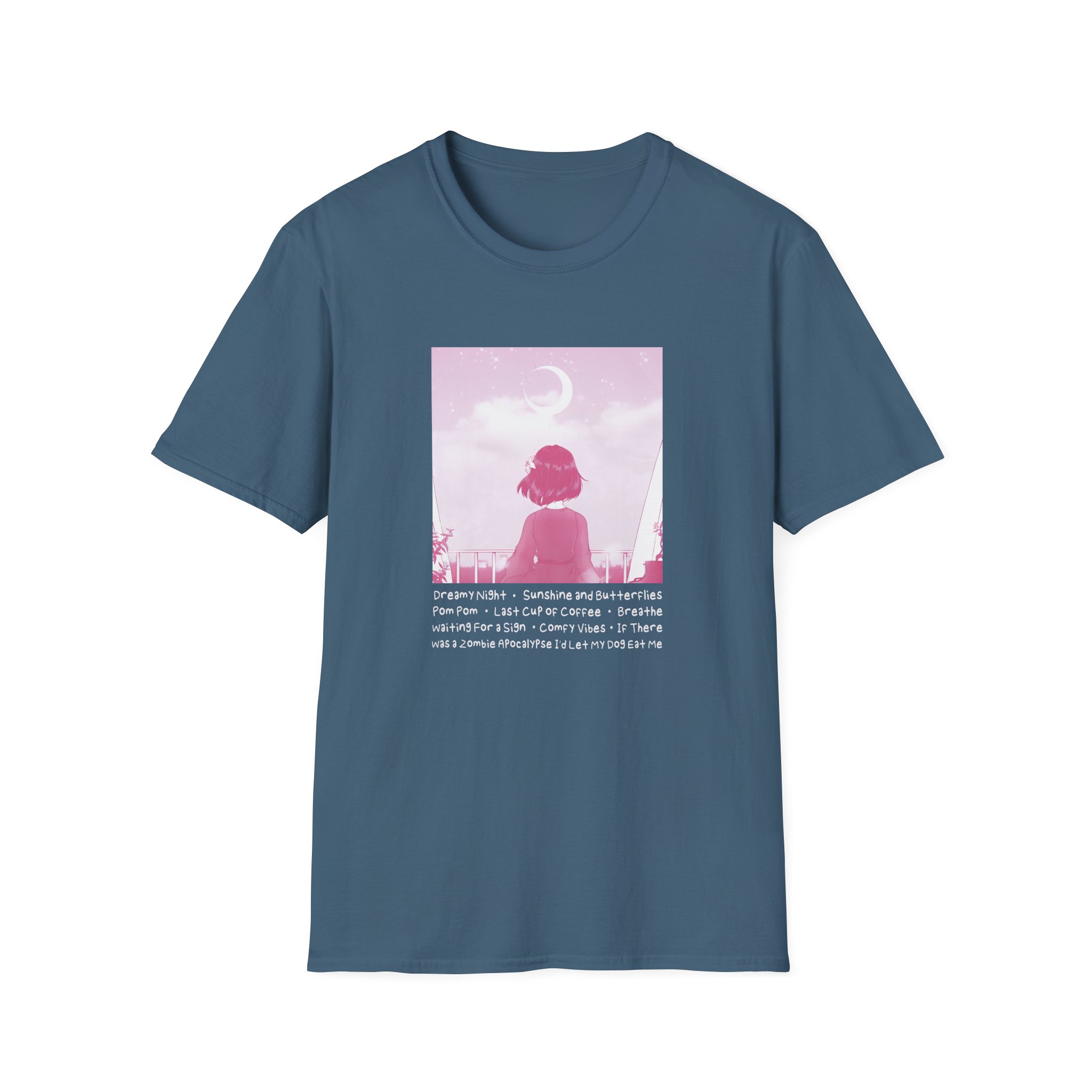 Lilypichu Dreamy Night Unisex Softstyle T-Shirt