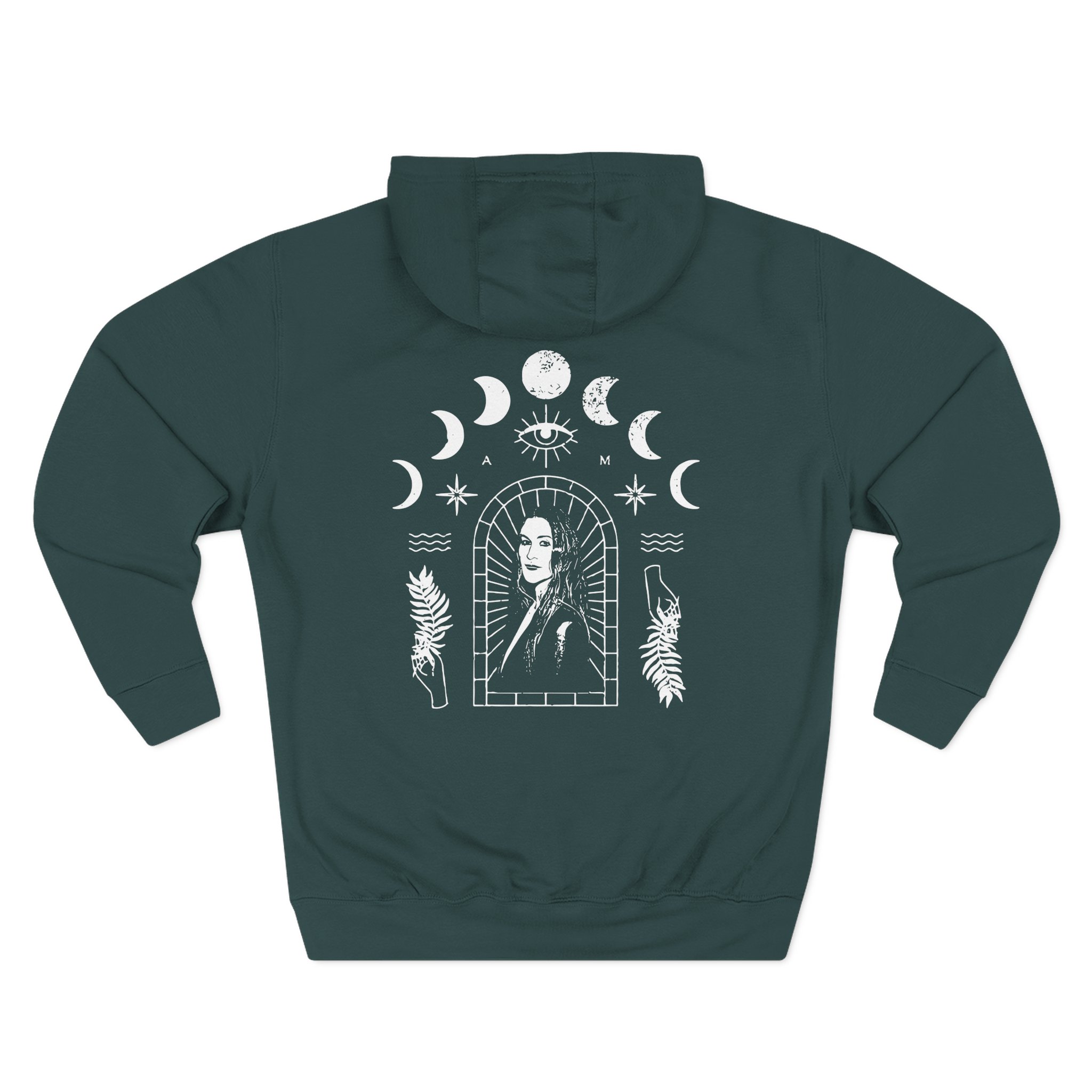 Alanis Morissette Three-Panel Fleece Hoodie