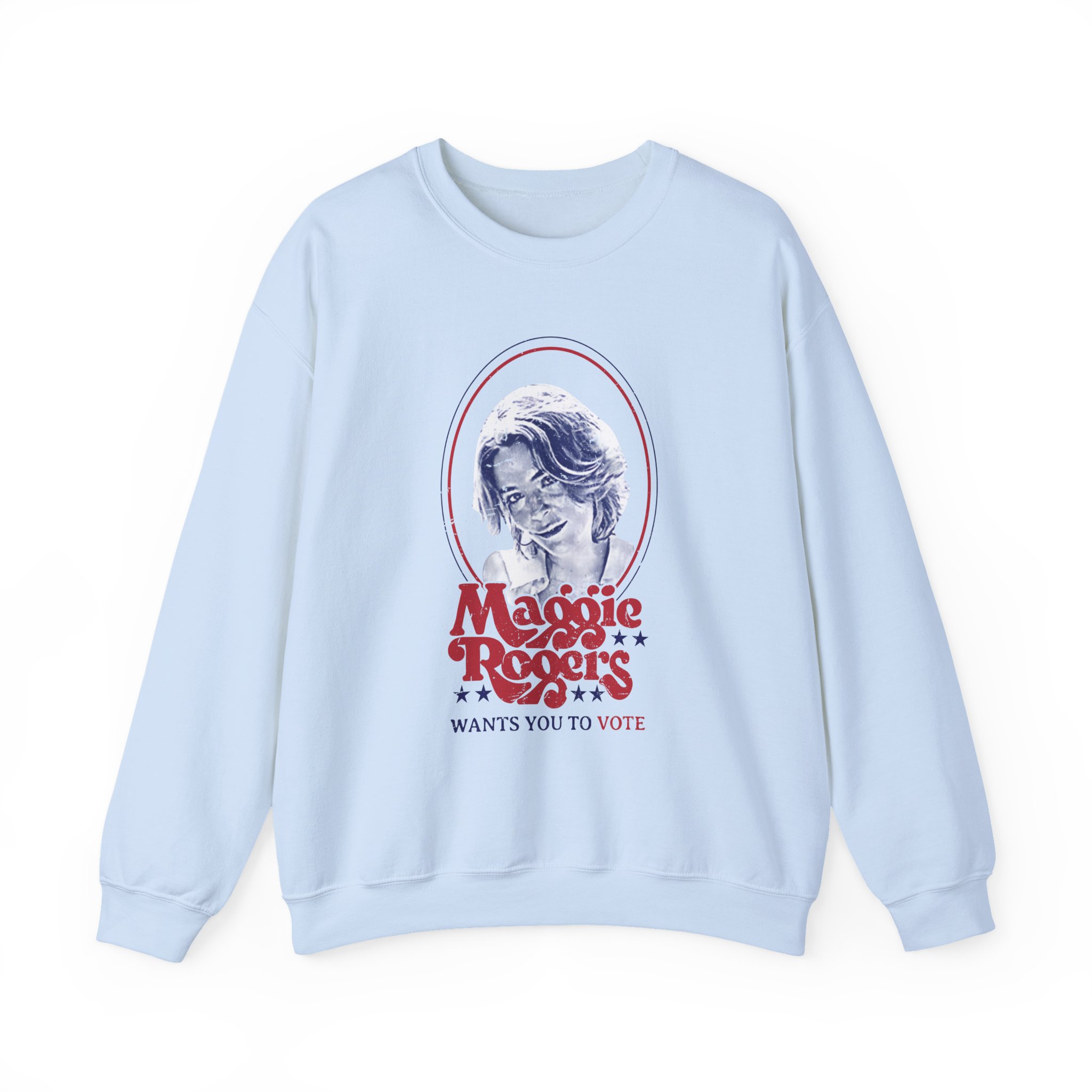 Maggie Rogers Wants You To Vote Unisex Heavy Blendâ„¢ Crewneck Sweatshirt