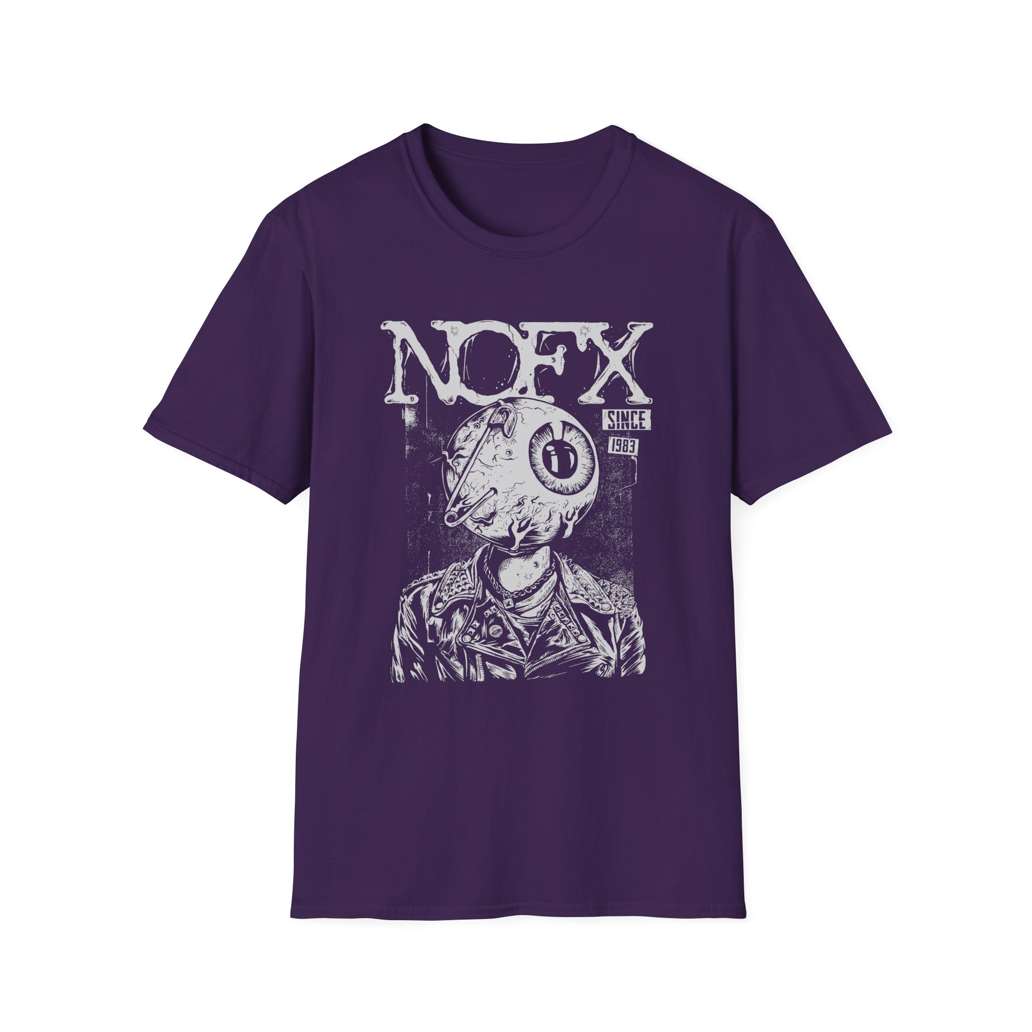 Nofx Stickin in My Eye Unisex Softstyle T-Shirt