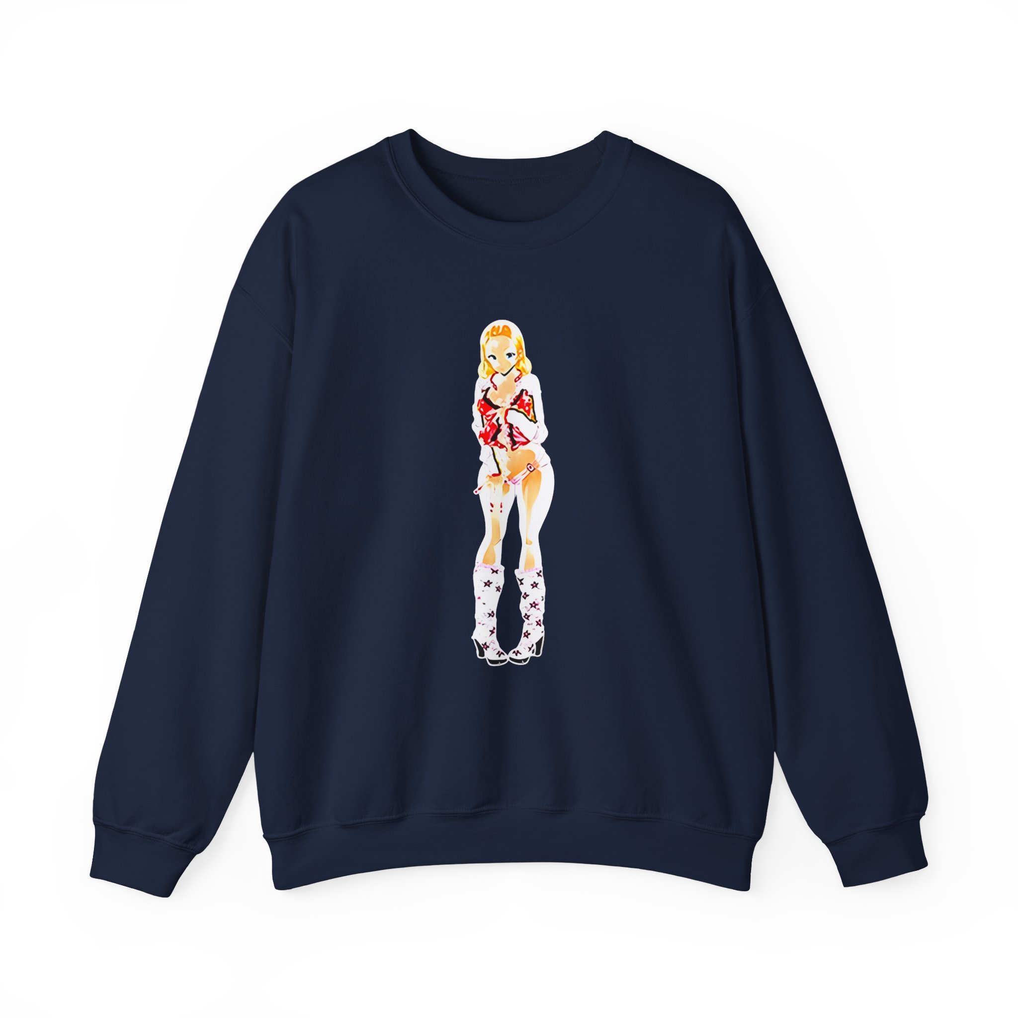 Kim Petras Unisex Heavy Blendâ„¢ Crewneck Sweatshirt