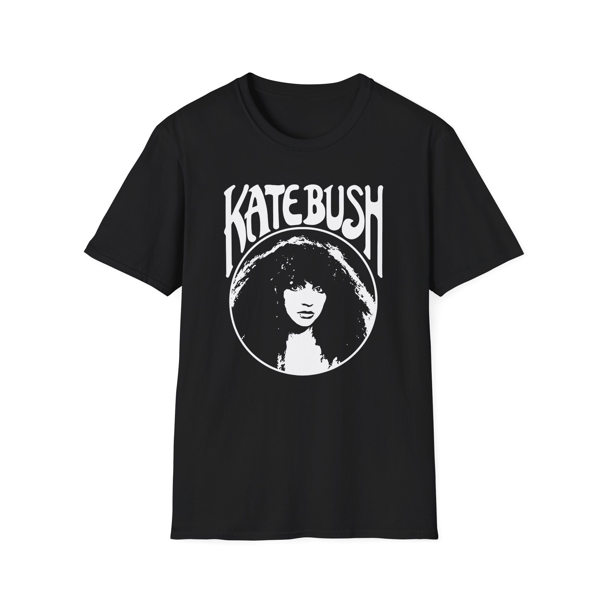 Kate Bush Circle Logo Unisex Softstyle T-Shirt