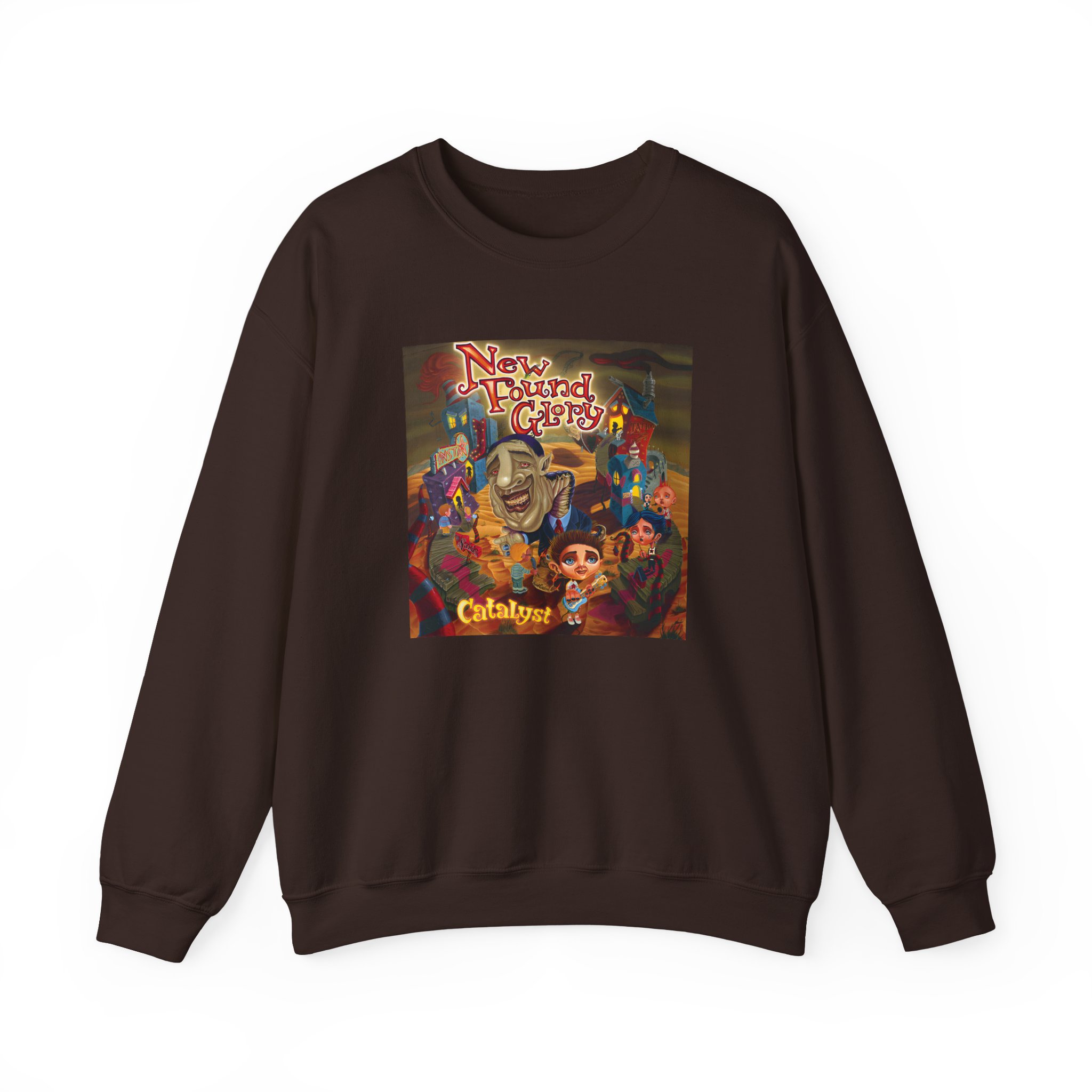 New Found Glory Catalyst Album Cover Unisex Heavy Blendâ„¢ Crewneck Sweatshirt