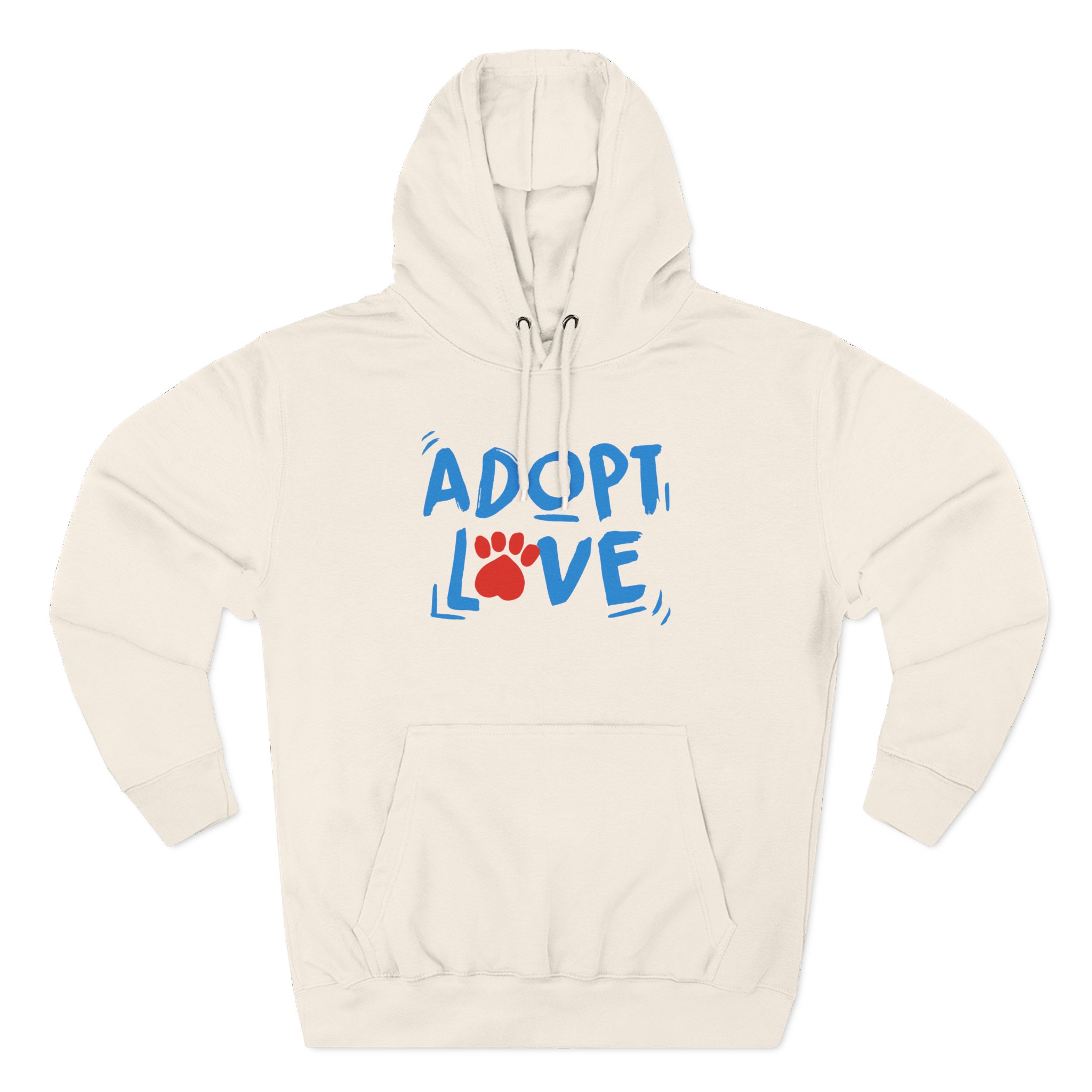 Nina Dobrev Adopt Love Three-Panel Fleece Hoodie