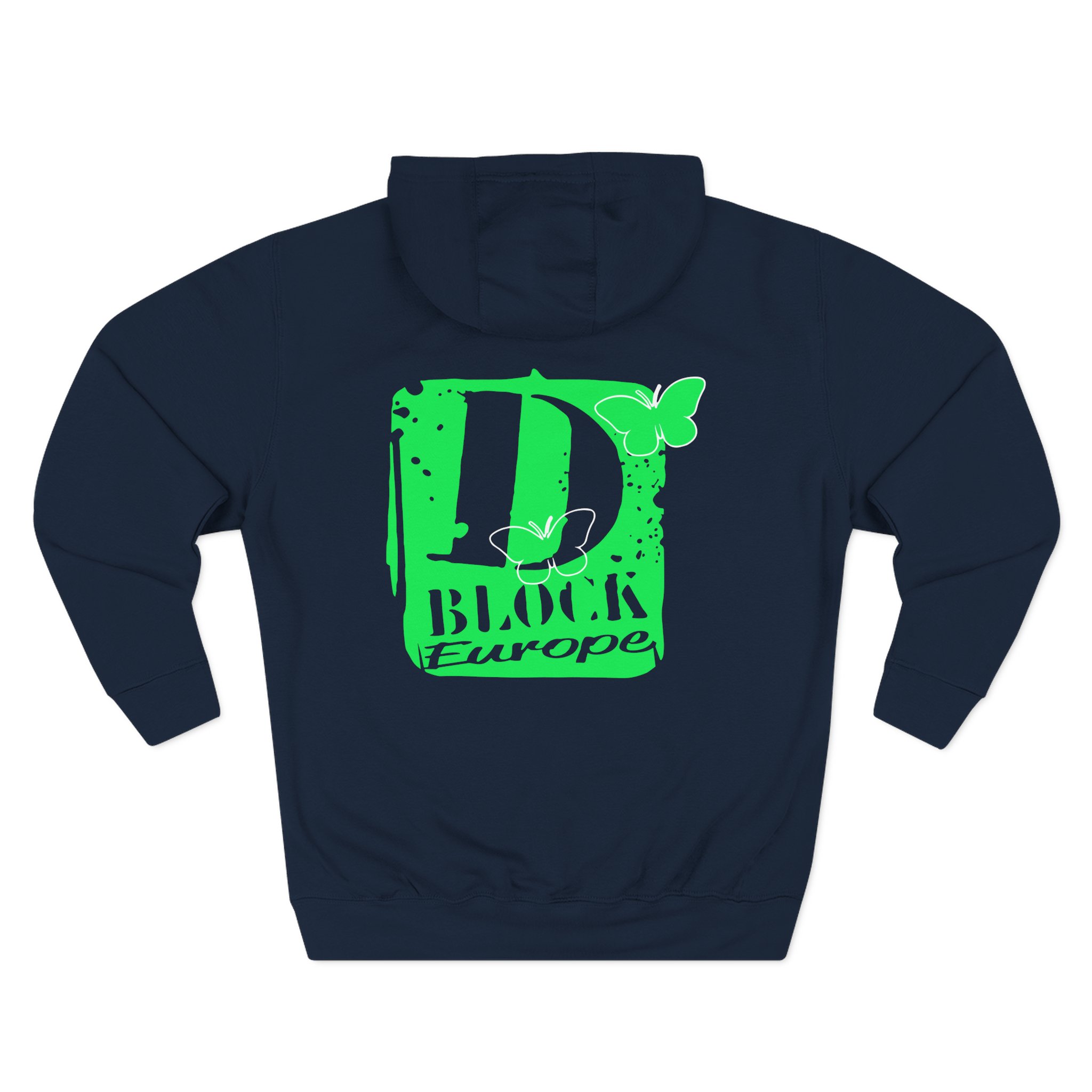 D Block Europe DBE World Three-panel Fleece Hoodie