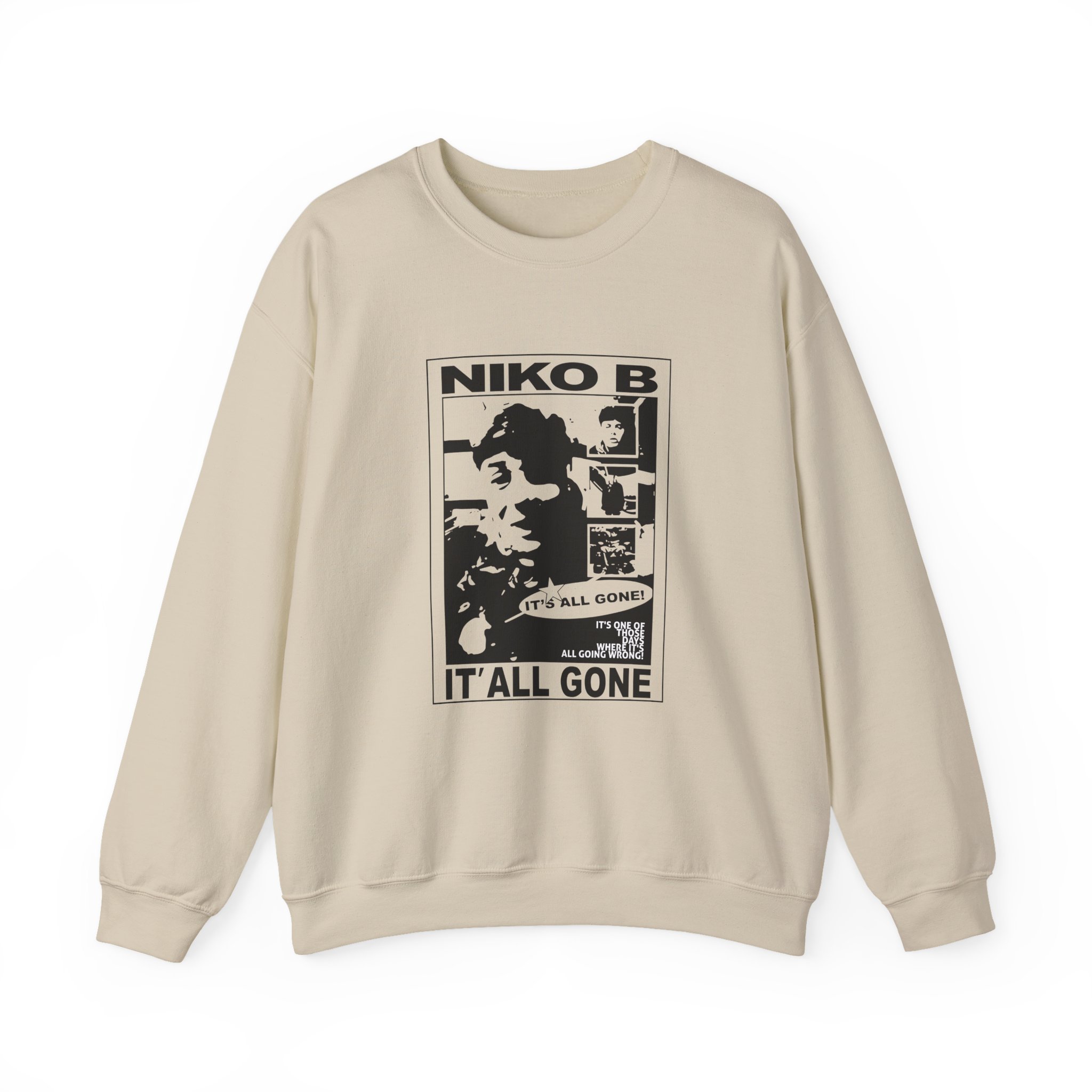 Niko B Its All Gone Unisex Heavy Blend Crewneck Sweatshirt