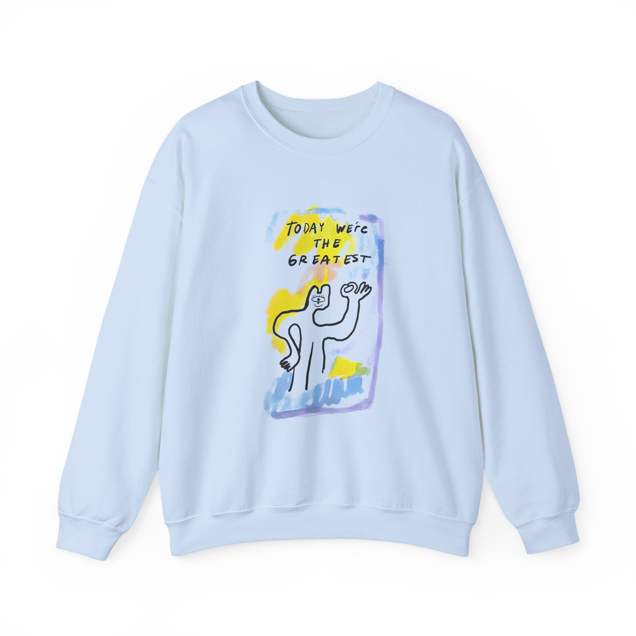 Middle Kids Multi Character Unisex Heavy Blendâ„¢ Crewneck Sweatshirt