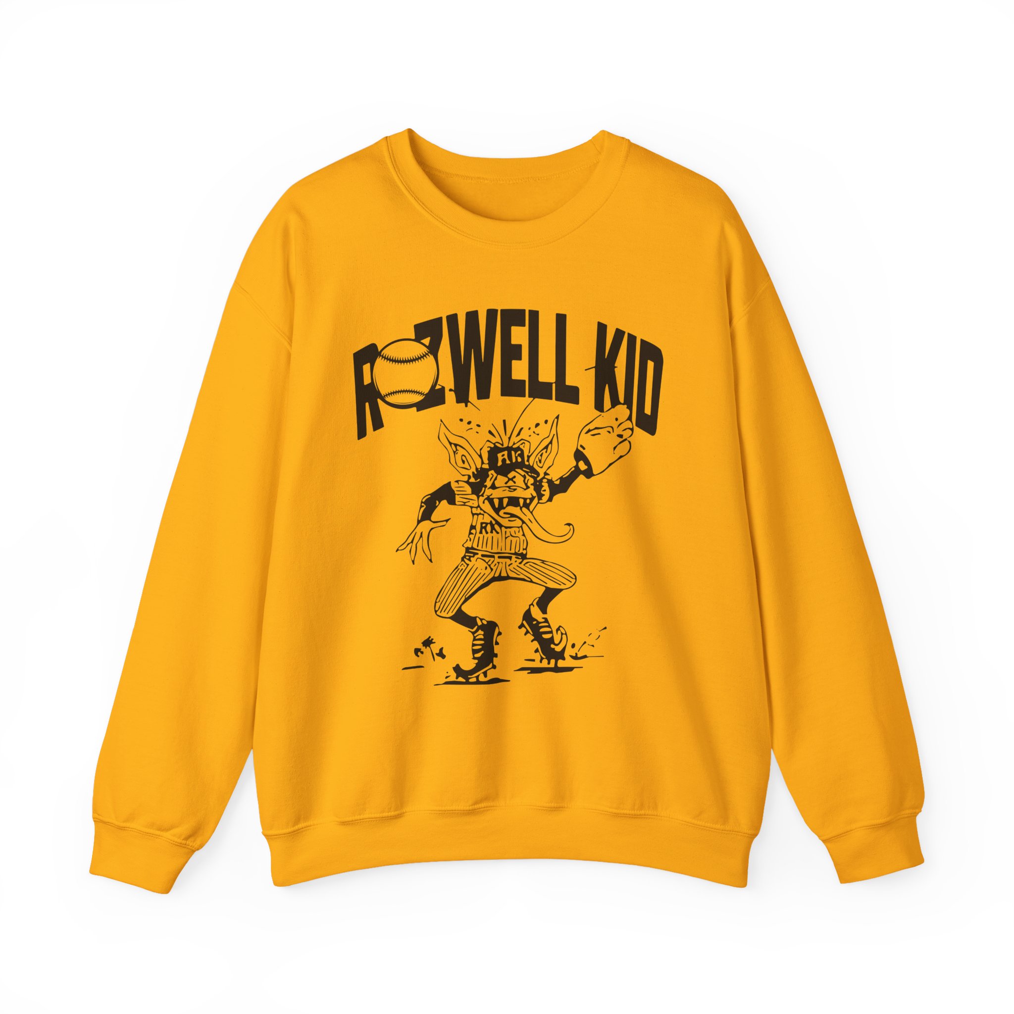 Rozwell Kid Baseball Goblin Unisex Heavy Blendâ„¢ Crewneck Sweatshirt