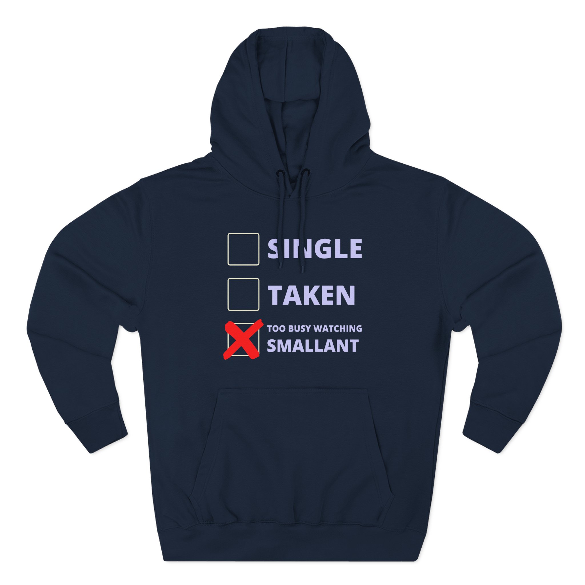 SmallAnt Three-Panel Fleece Hoodie