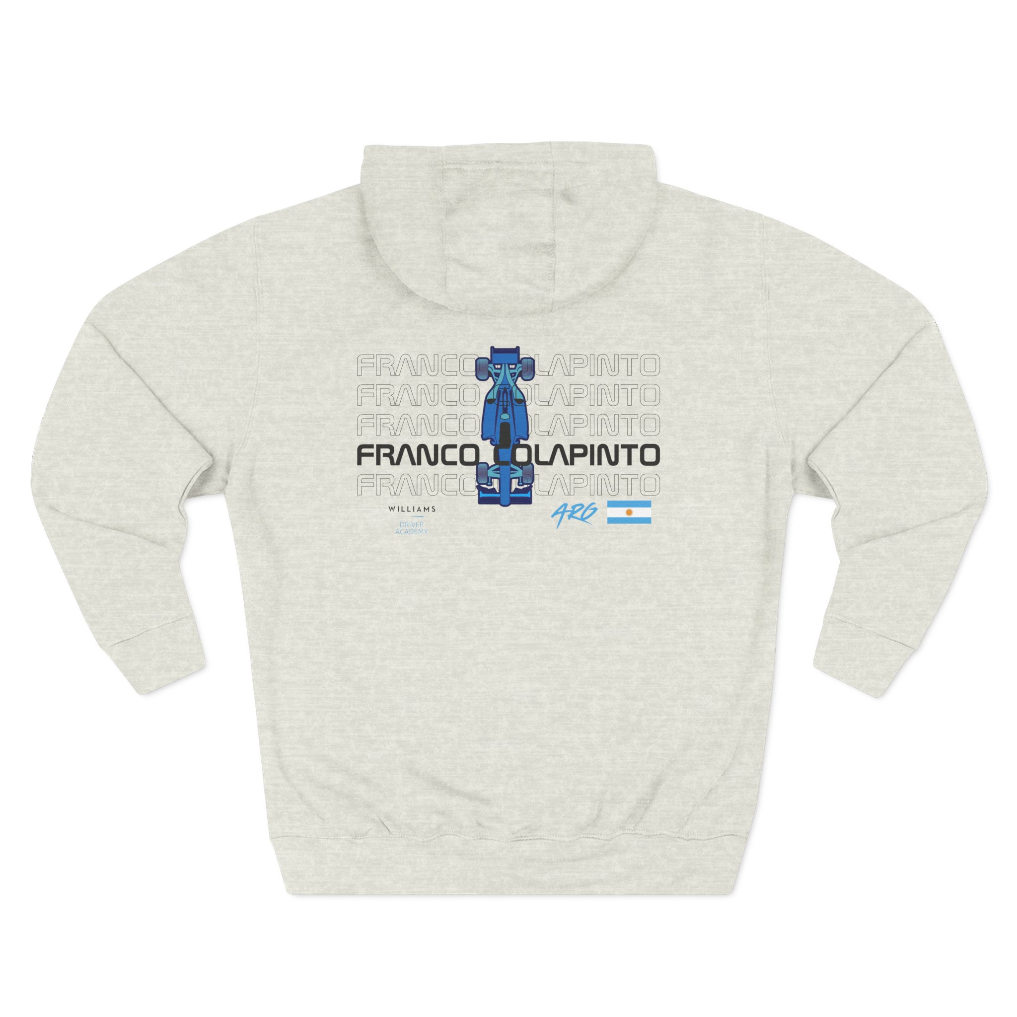 Franco Colapinto Three-Panel Fleece Hoodie