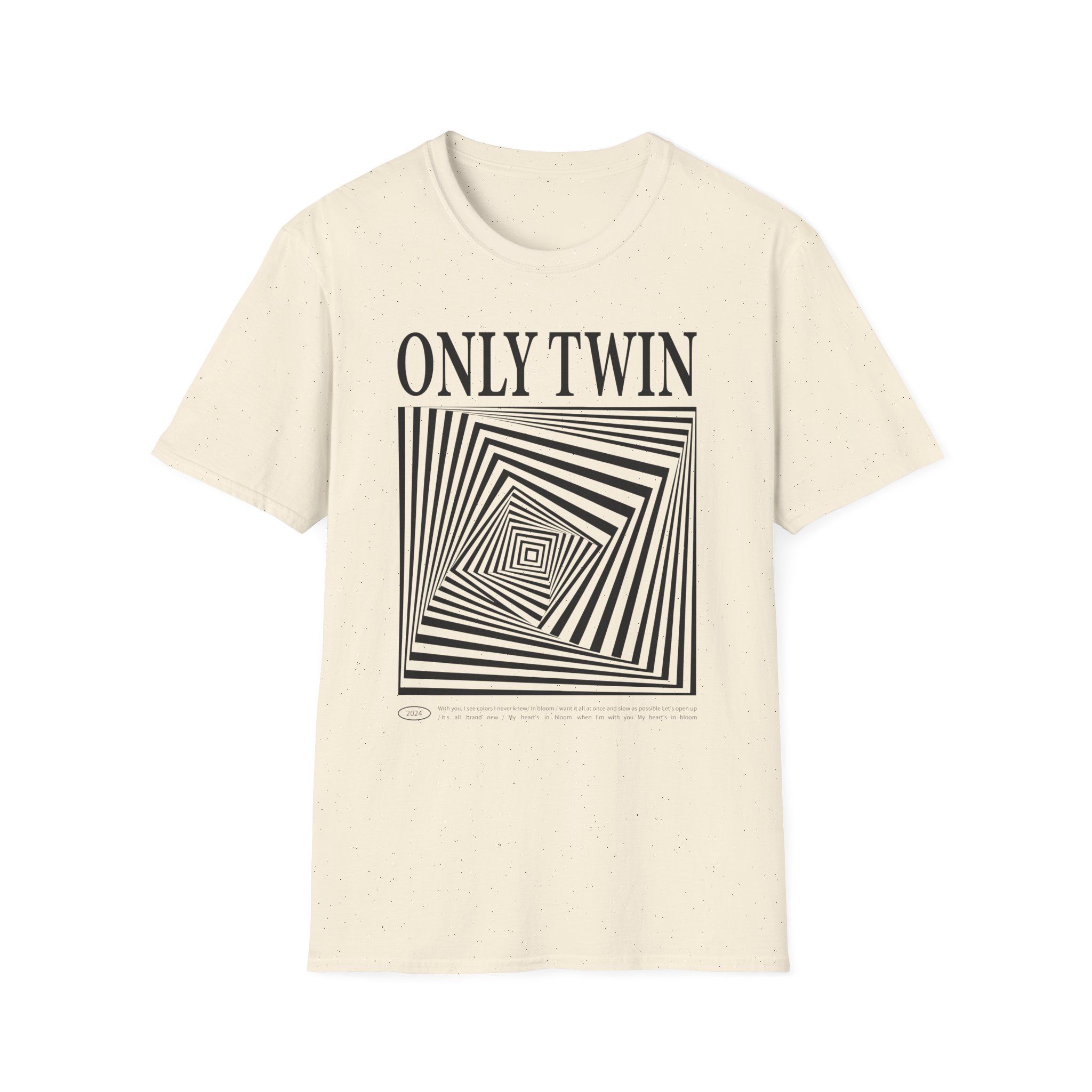 Nina Dobrev Only Twin in Bloom Unisex Softstyle T-Shirt