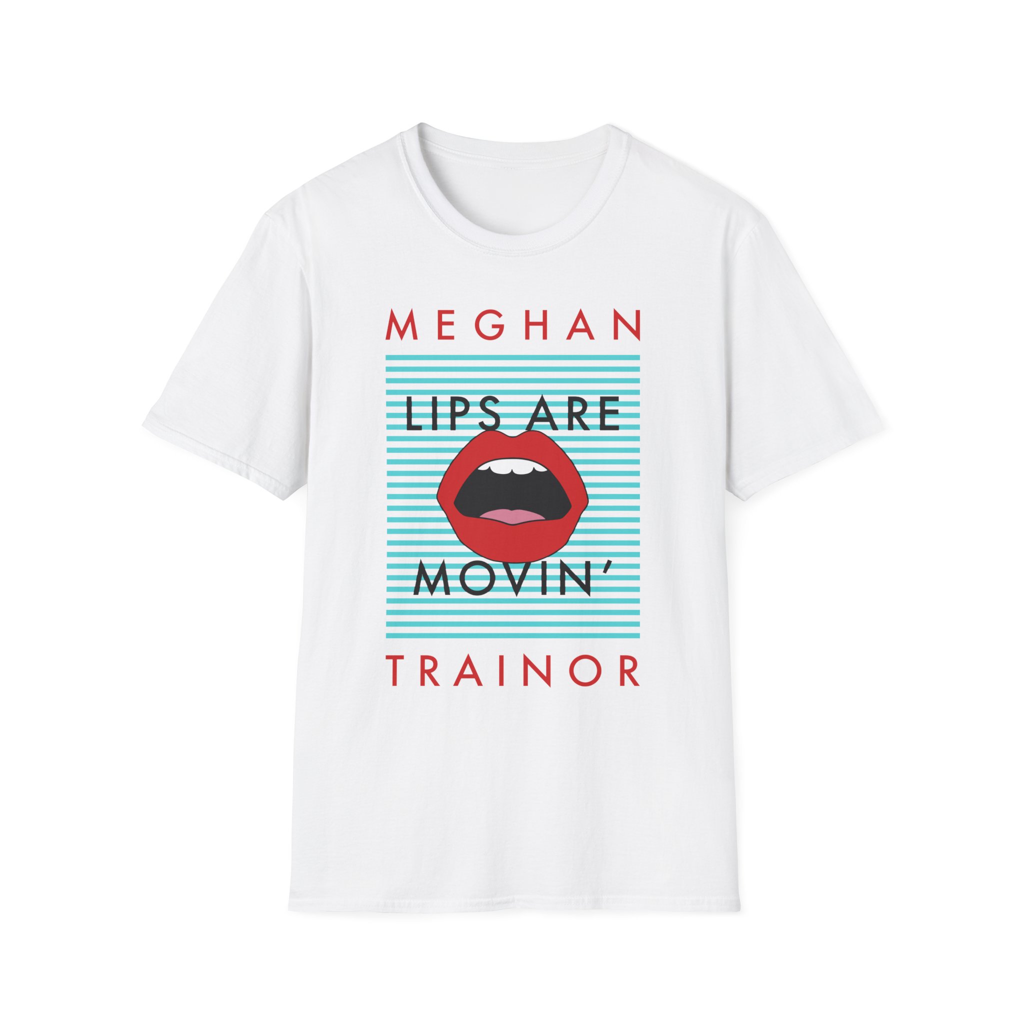 Meghan Trainor Lips Are Movin’ Unisex Softstyle T-Shirt