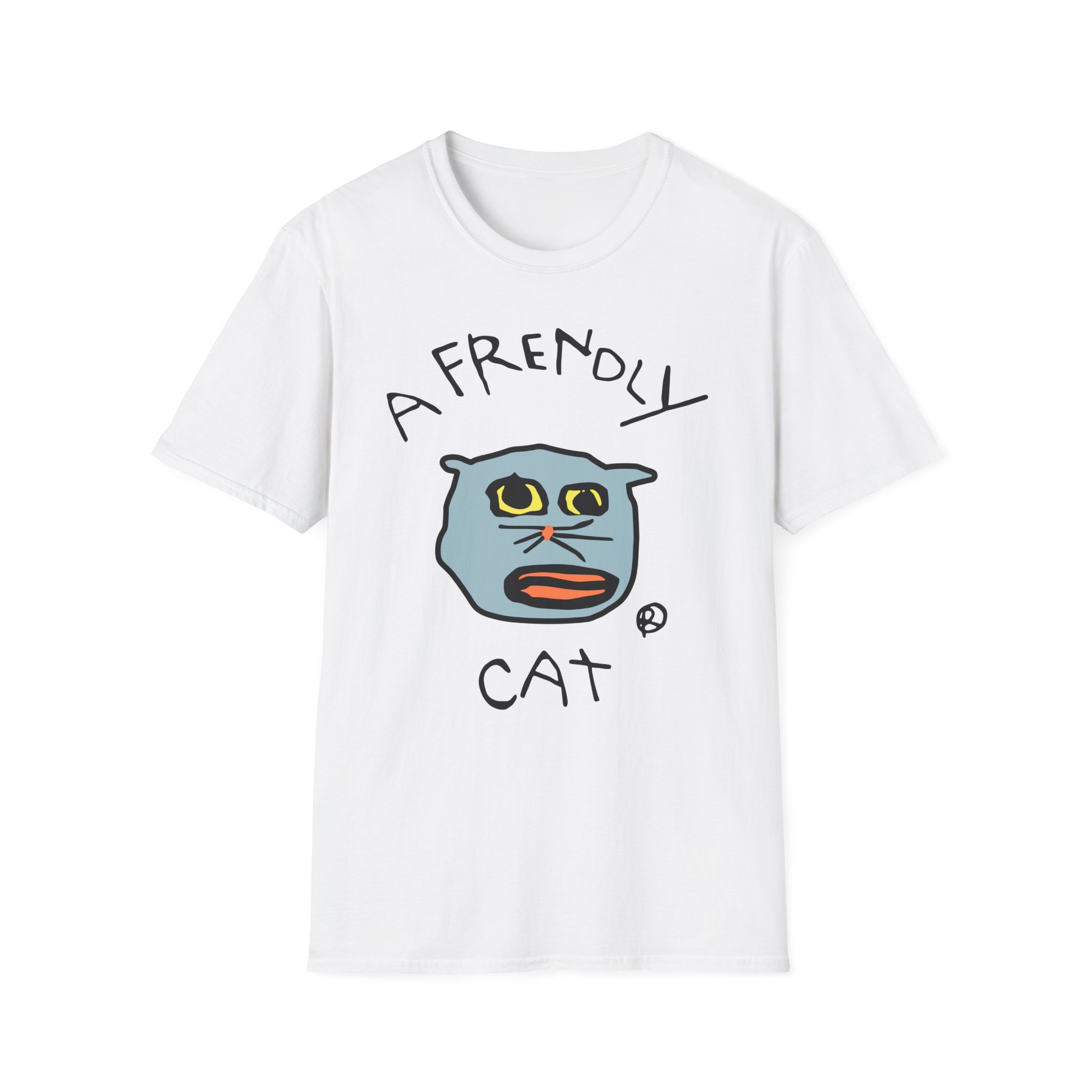 Lirik Just a Frendly Cat Unisex Softstyle T-Shirt