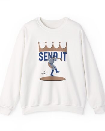 Trevor Bauer Send It Unisex Heavy Blend™ Crewneck Sweatshirt